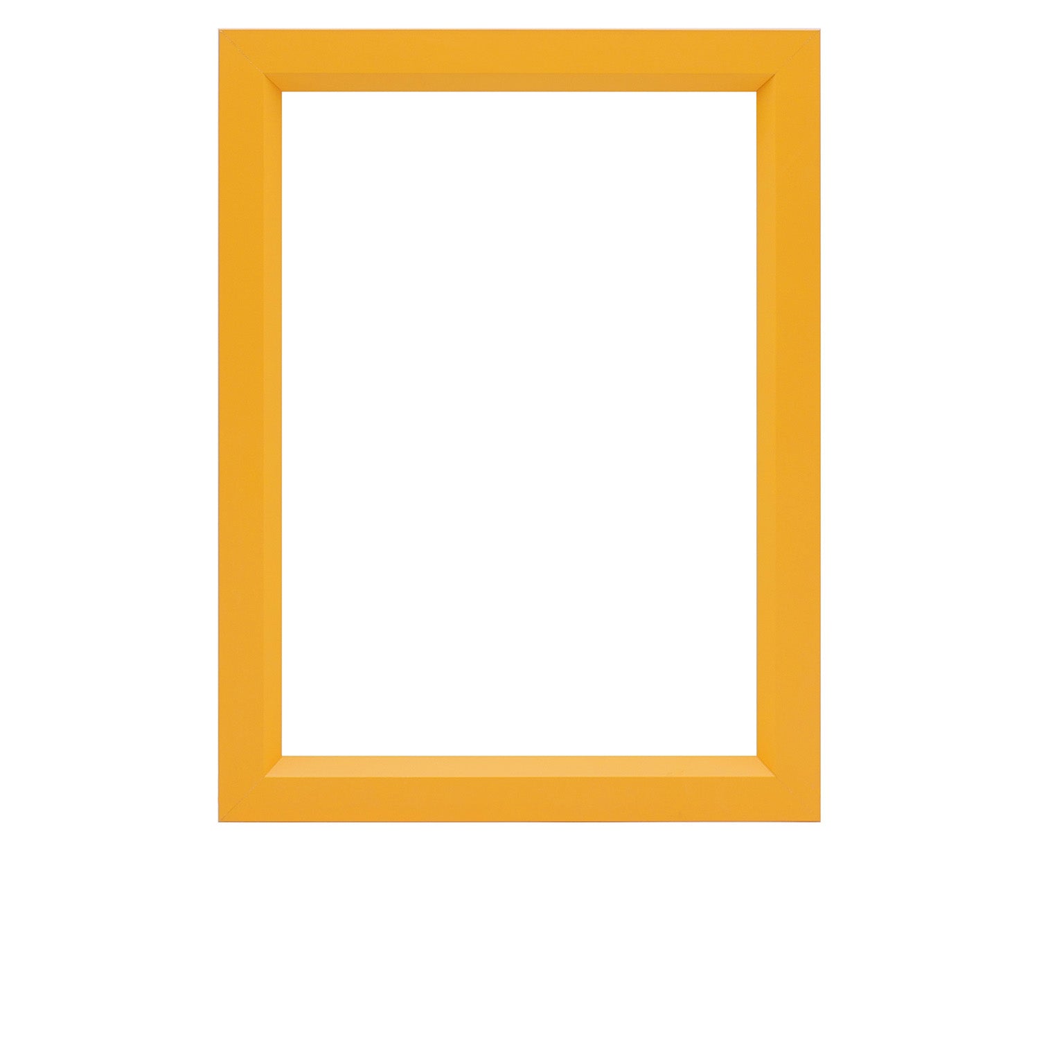 Yellow Rainbow Wood Picture Frame