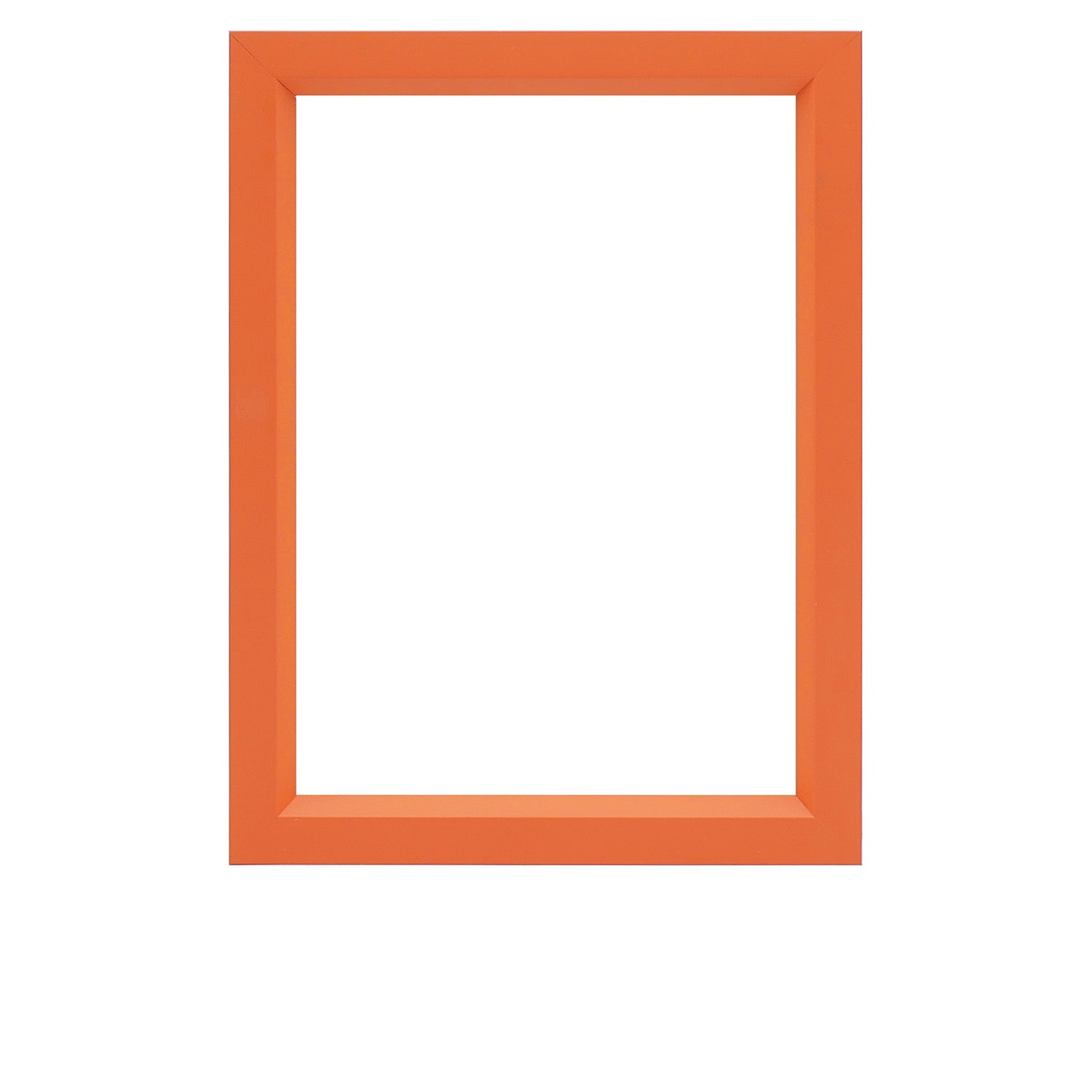 Orange Color Wood Picture Frame