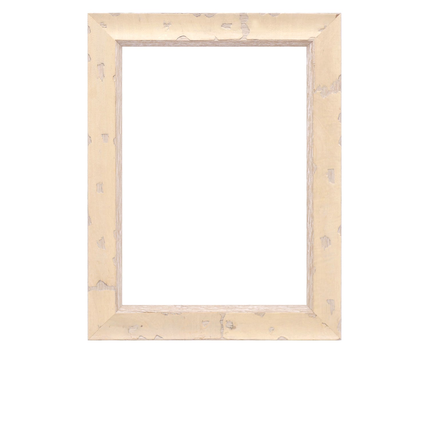 White Wash Rustic Wood Picture Frame