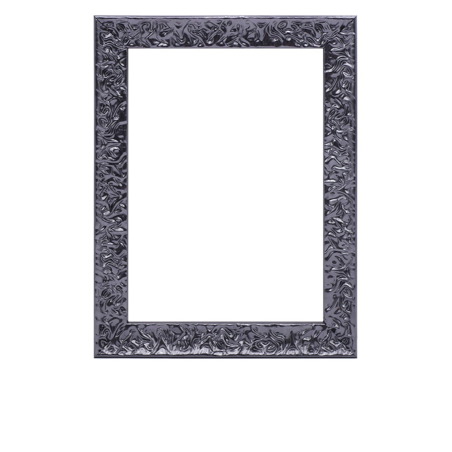 Black Chrome Wood Picture Frame