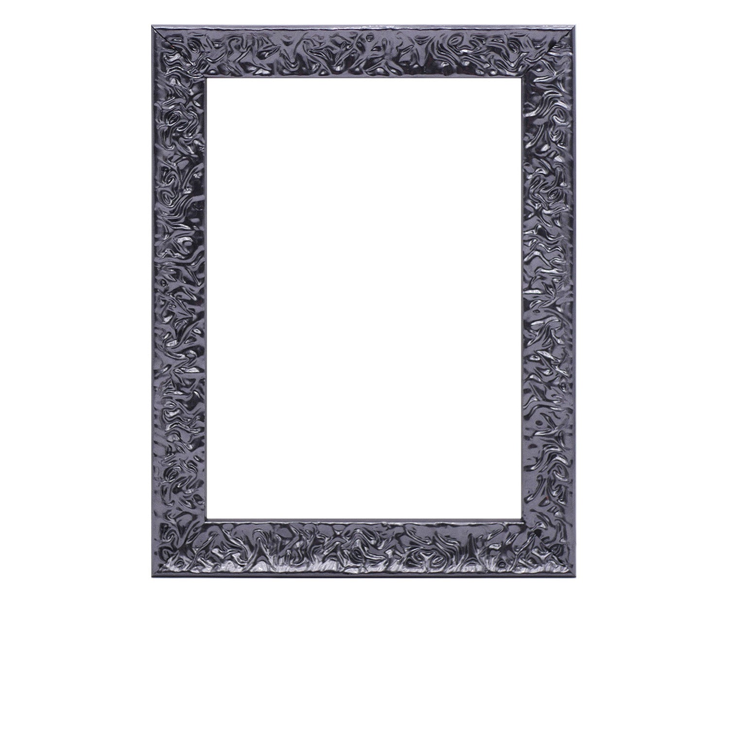 Black Ornate Wood Picture Frame