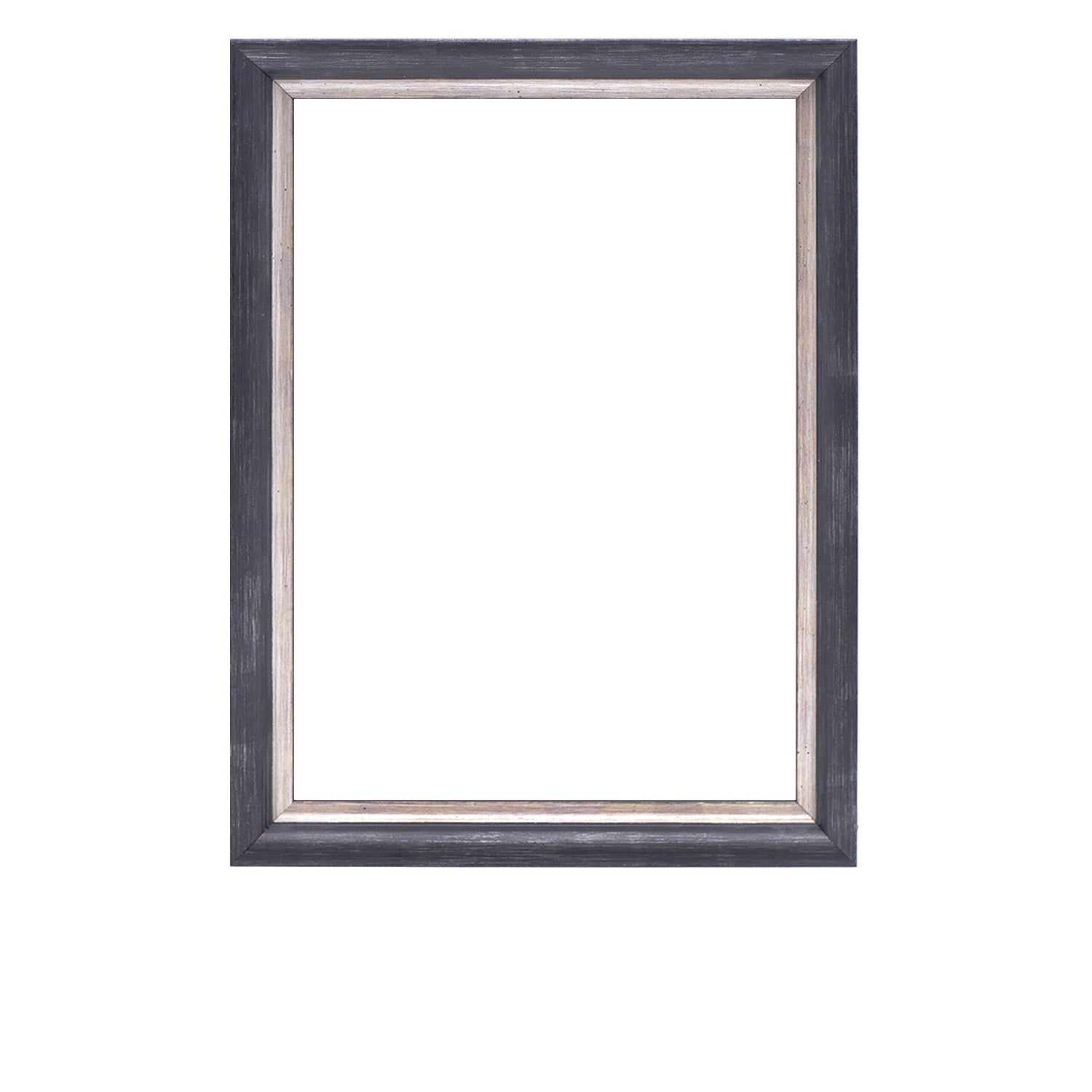 Black and Silver Wood Picture Frame