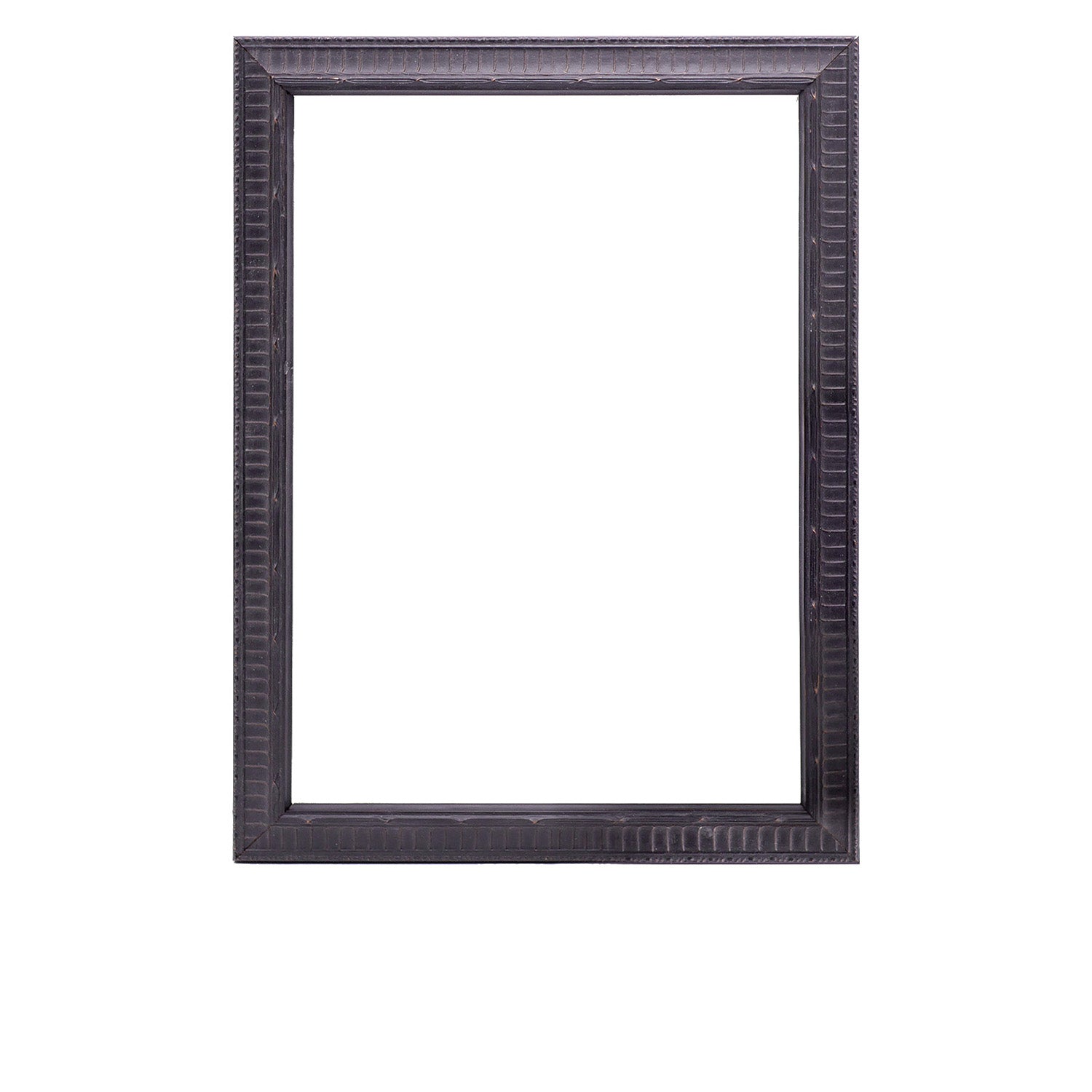 Black Ornate Wood Picture Frame