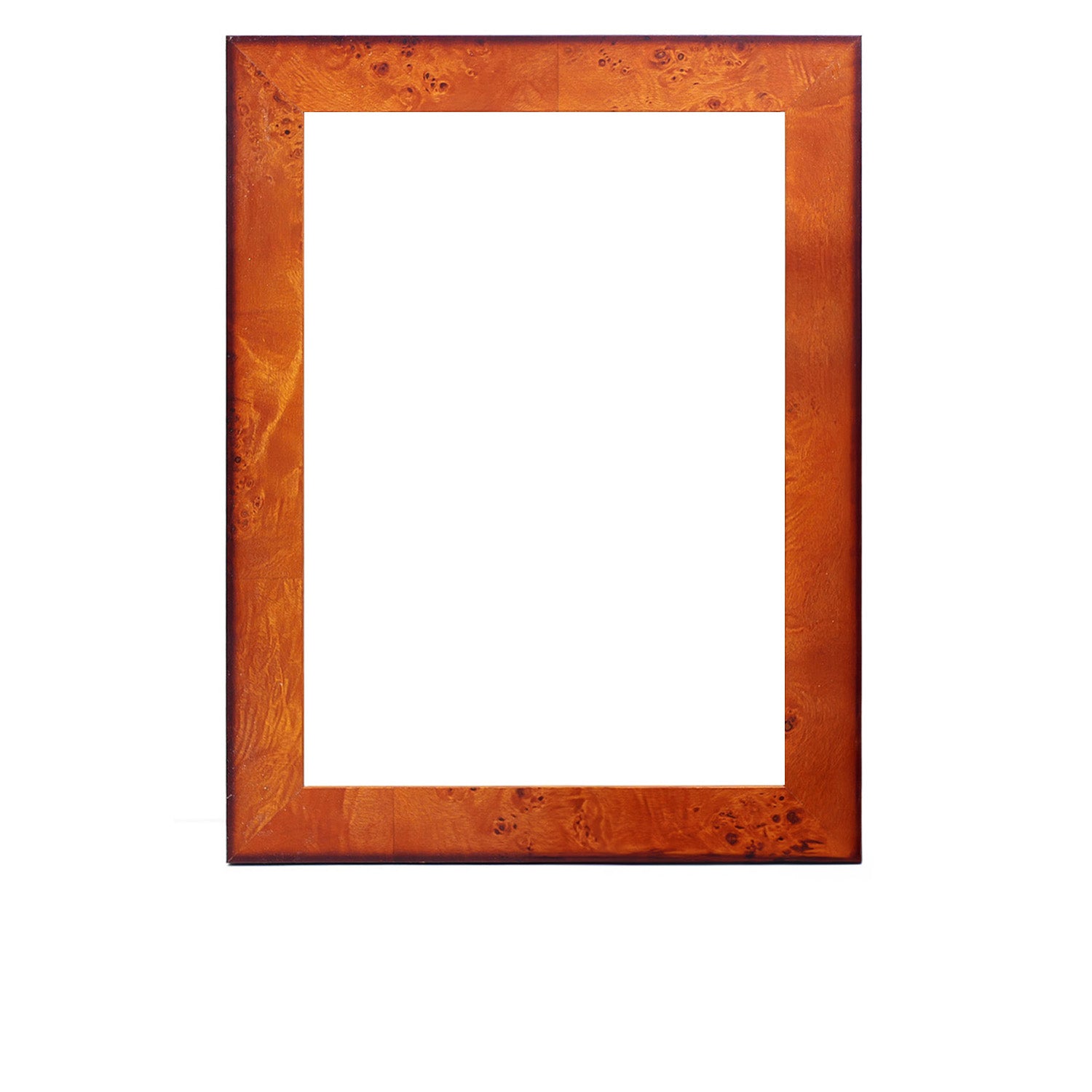 Brown Burl Wood Grain Picture Frame