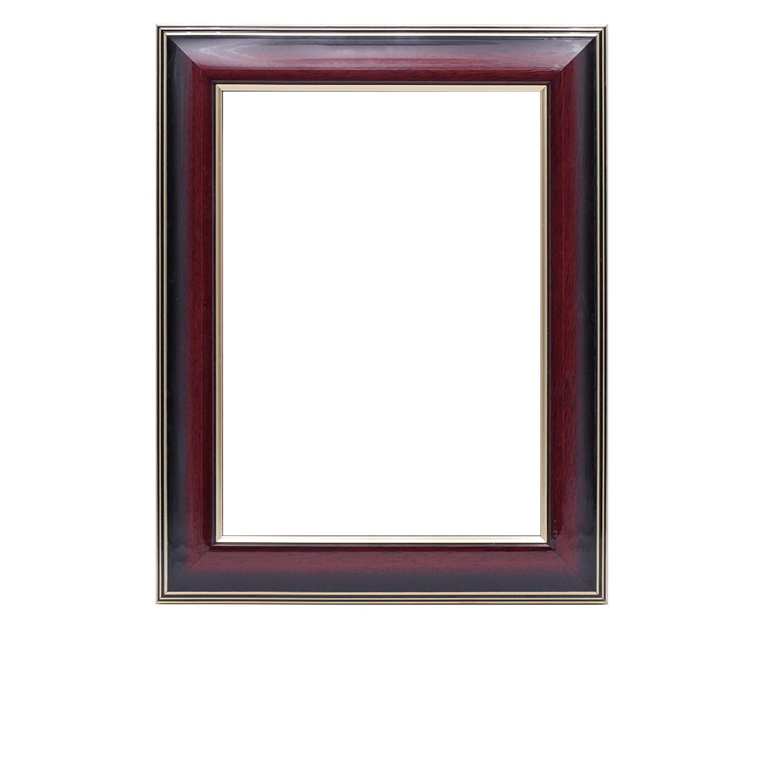 Dark Brown High Gloss Lacquer Wood Picture Frame