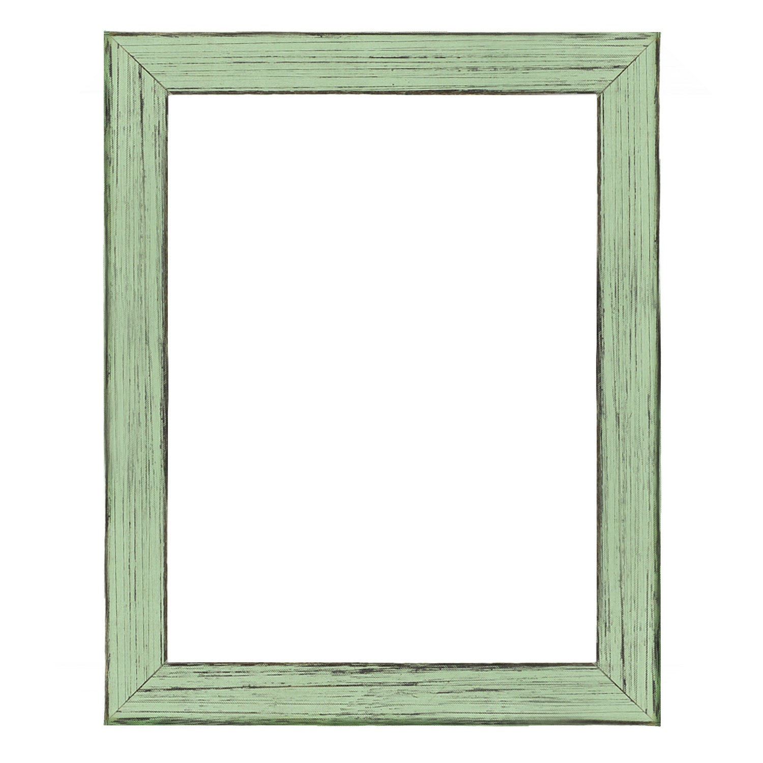 Mint Rustic Wood Picture Frame