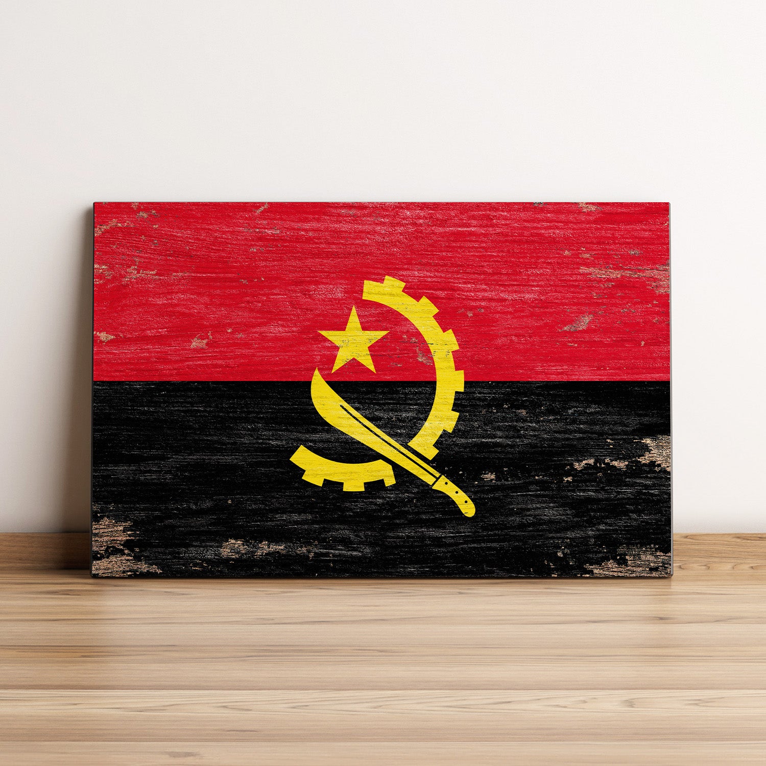 Angola Flag Wall Art