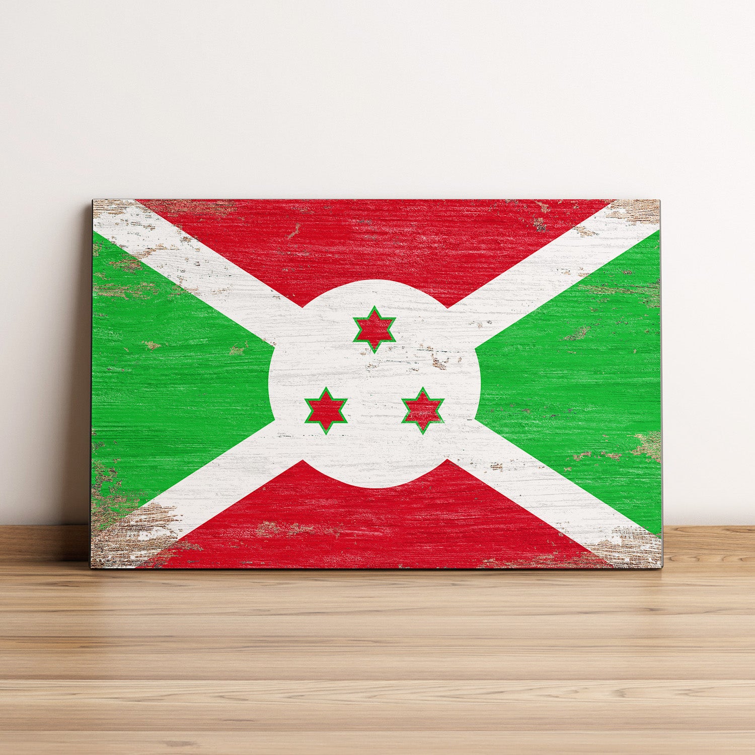 Burundi Flag Wall Art