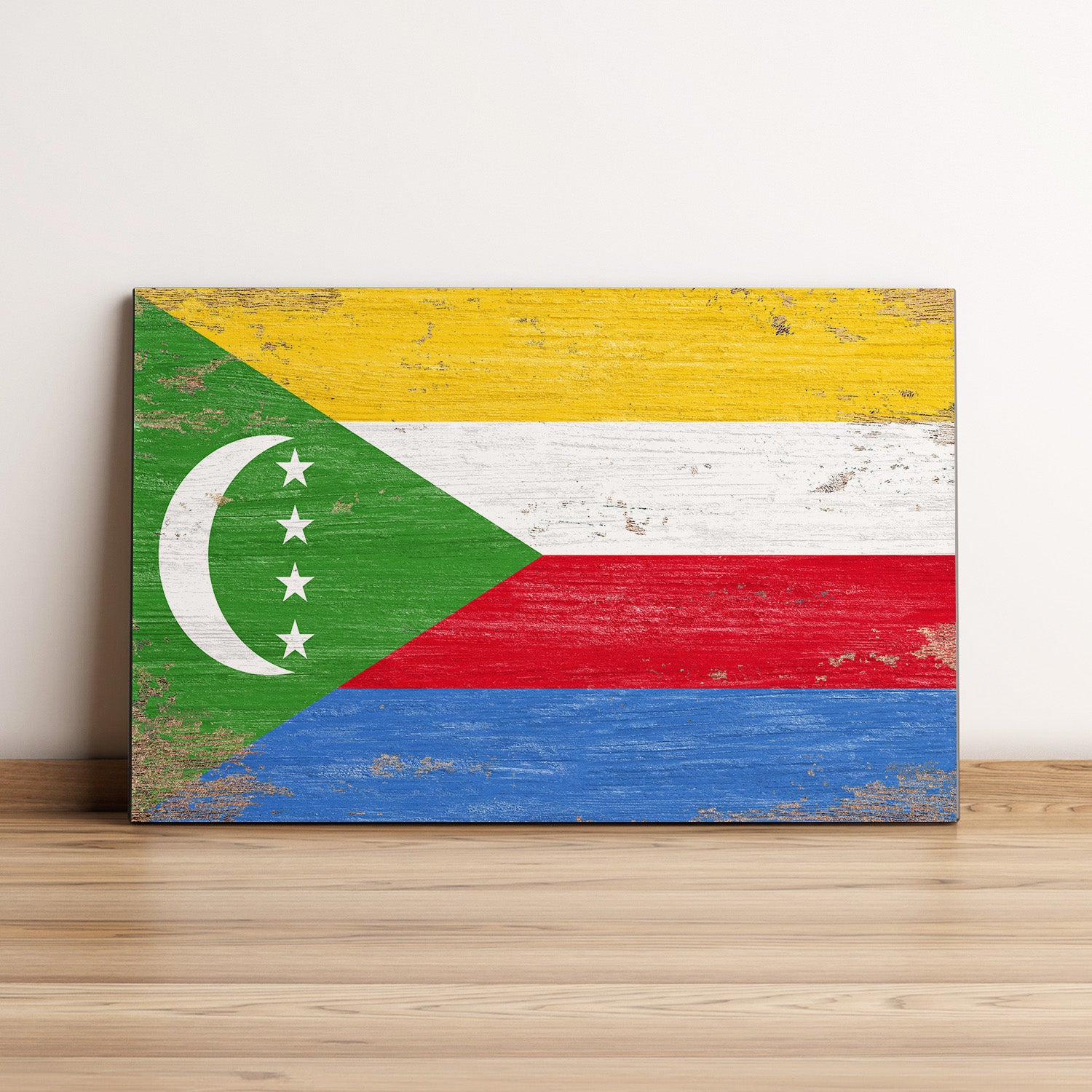 Comoros Flag Wall Art