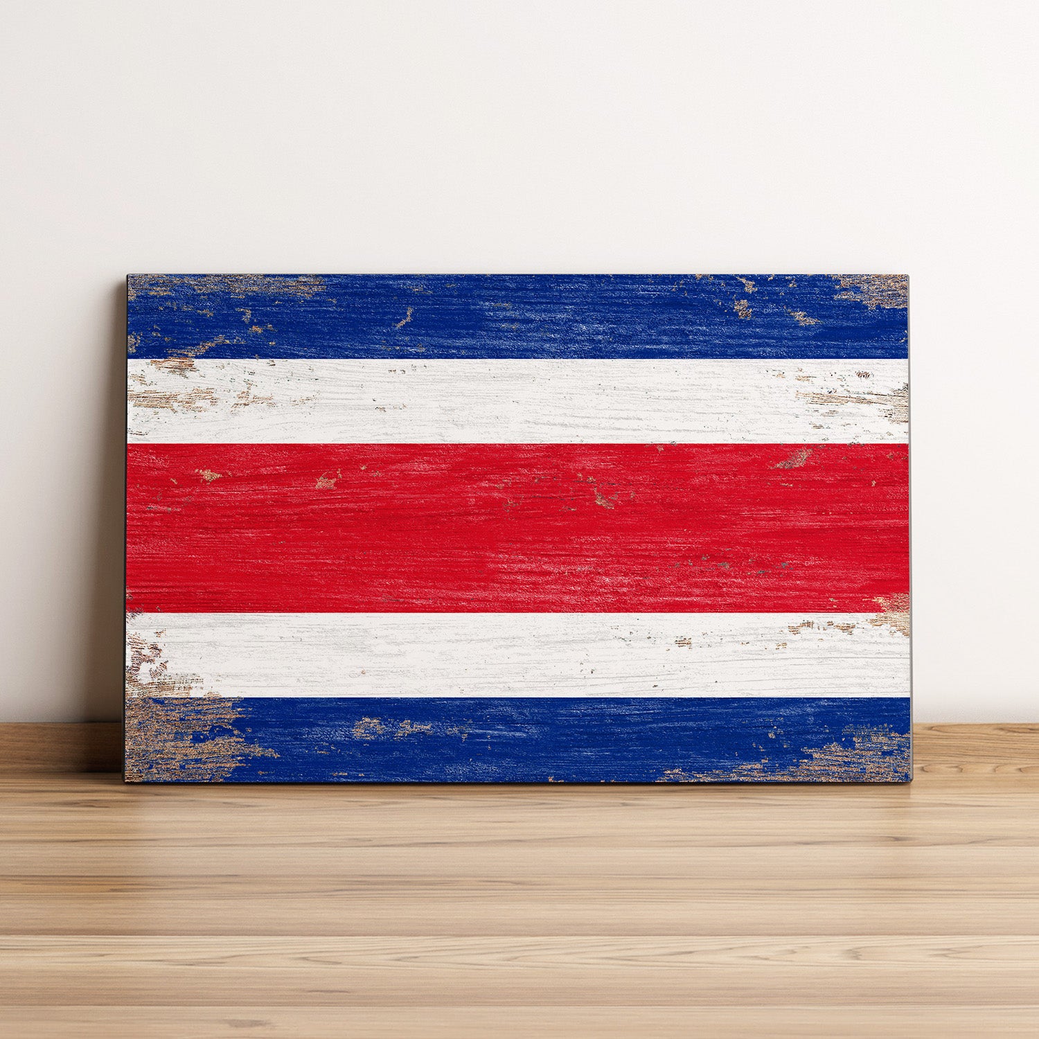 Costa Rica Flag Wall Art