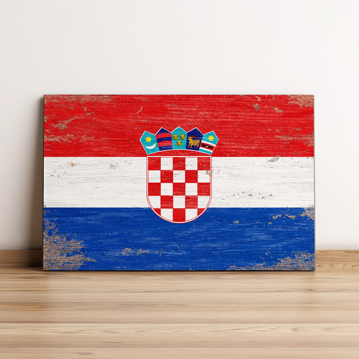 Croatia Flag Wall Art