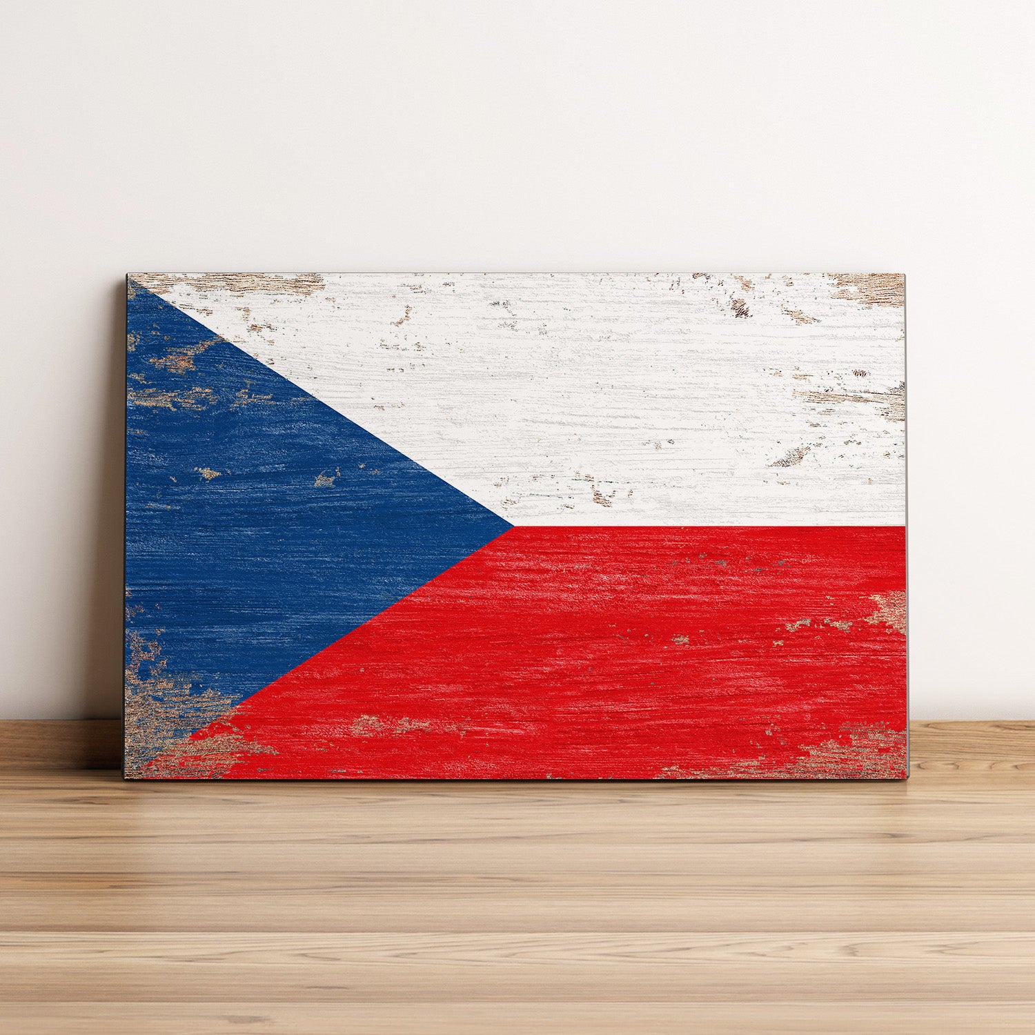 Czechia Flag Wall Art