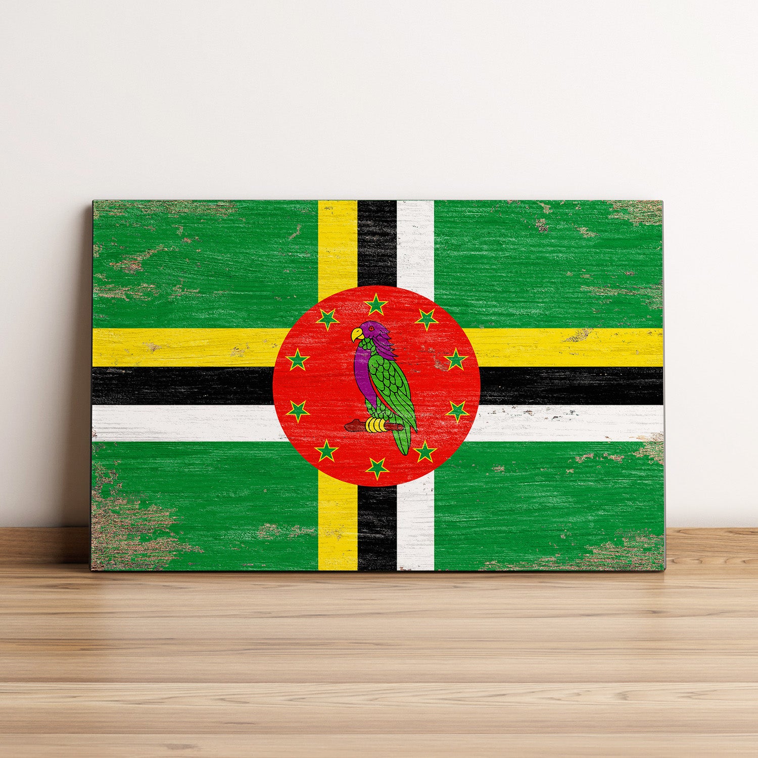 Dominica Flag Wall Art