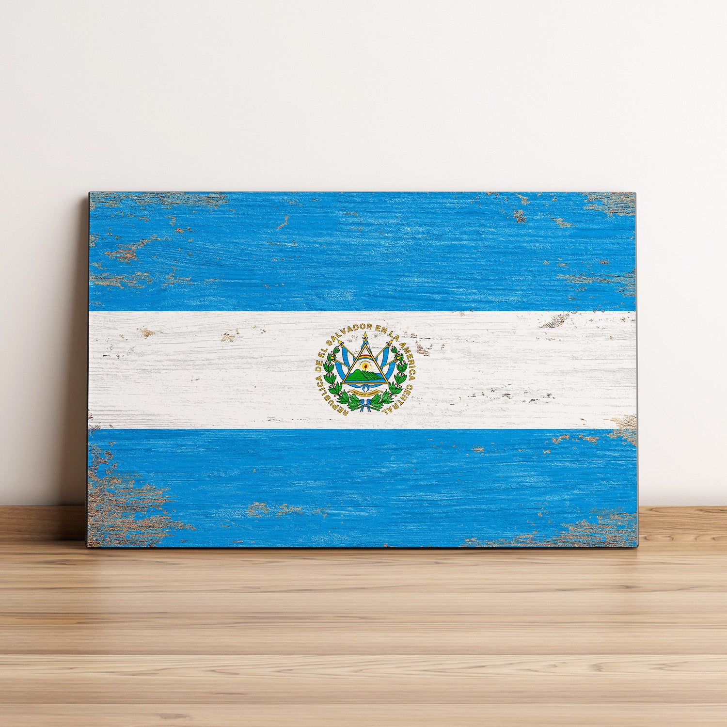 El Salvador Flag Wall Art