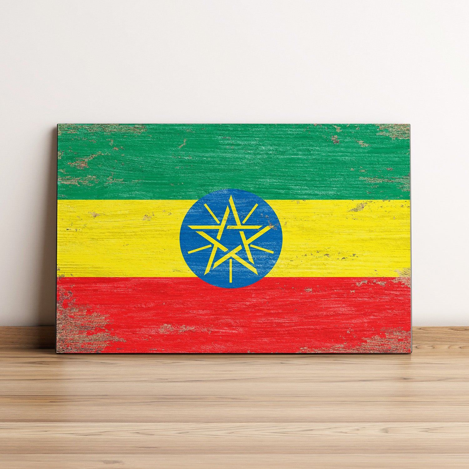 Ethiopia Flag Wall Art