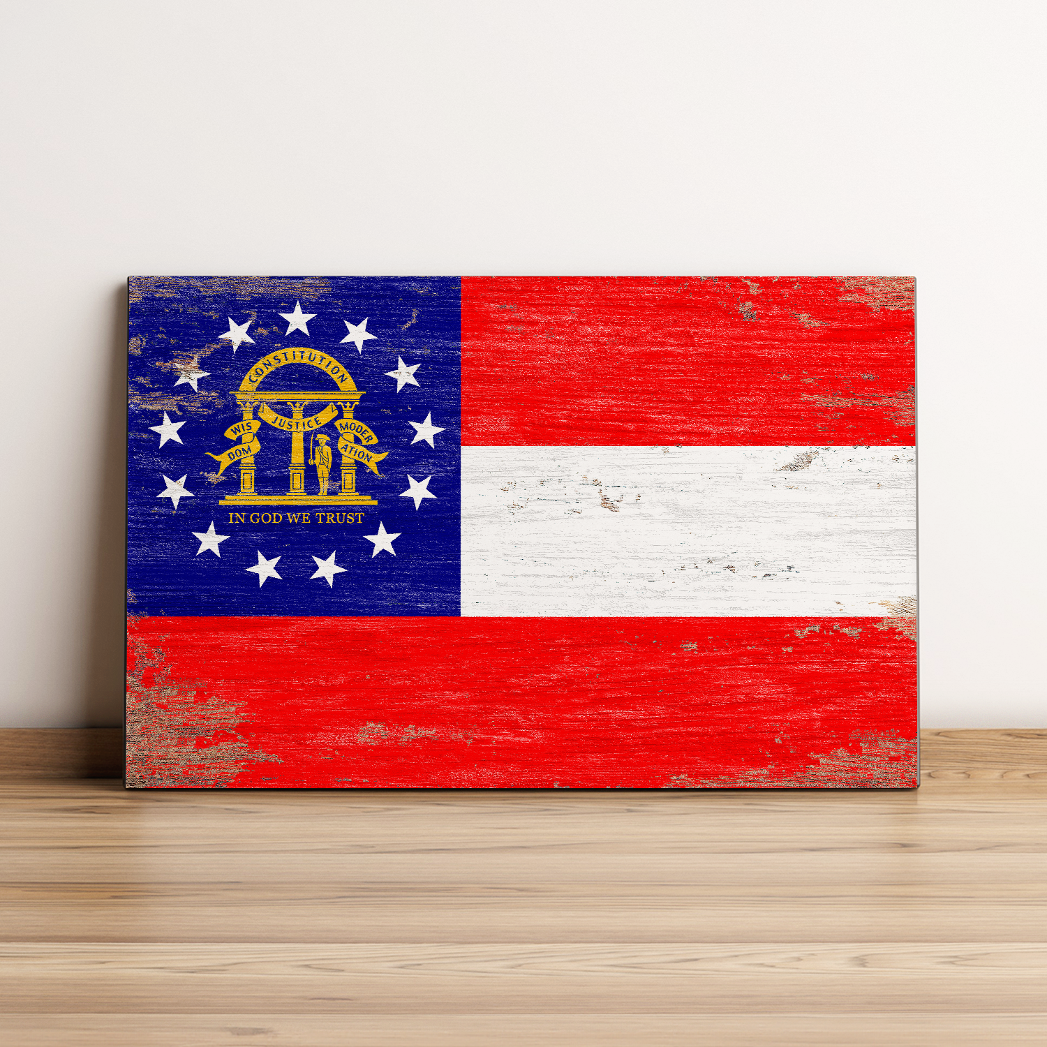 Georgia State Flag Wall Art