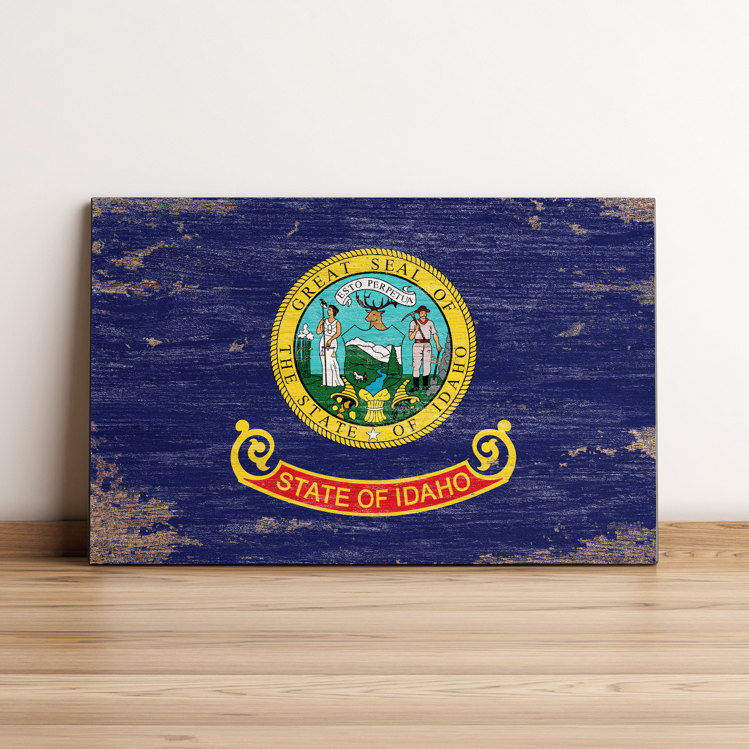 Idaho State Flag Wall Art