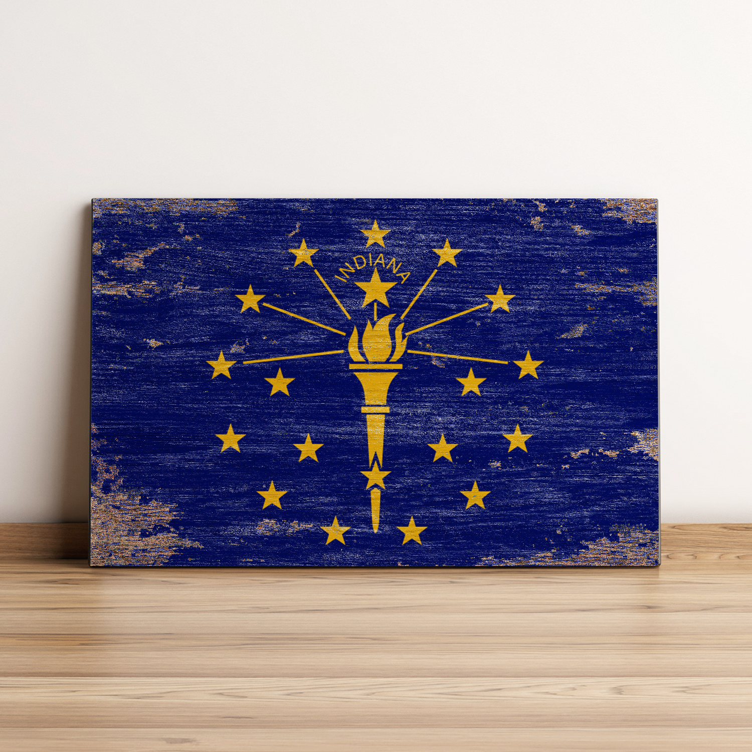 Indiana State Flag Wall Art