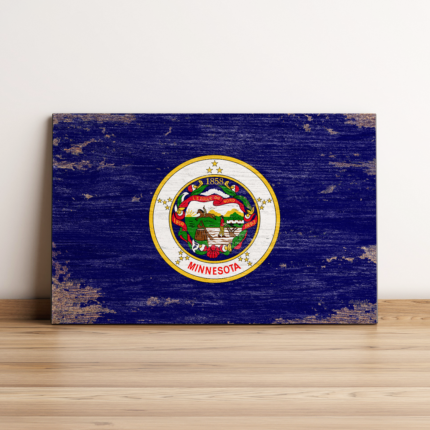 Minnesota State Flag Wall Art