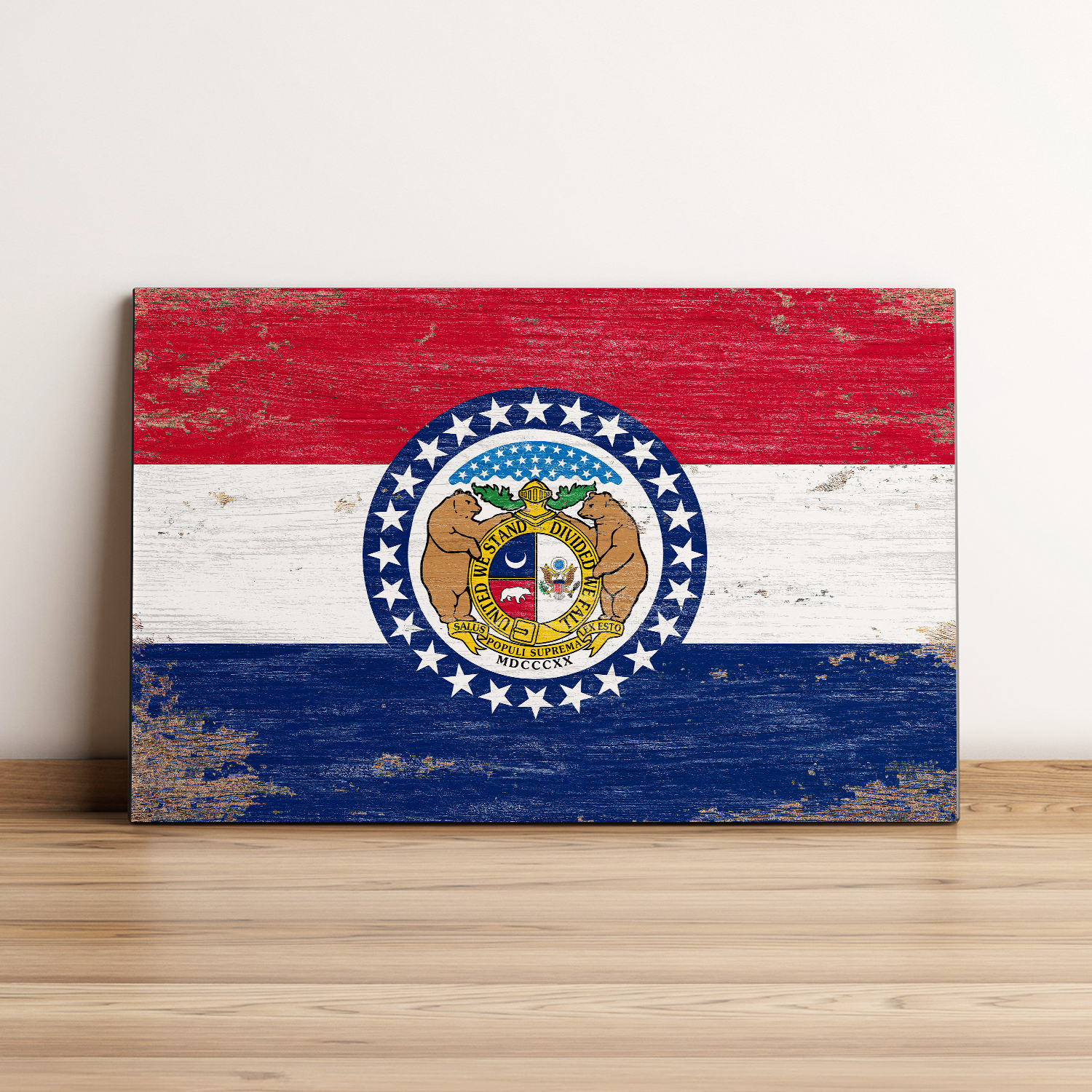 Missouri State Flag Wall Art