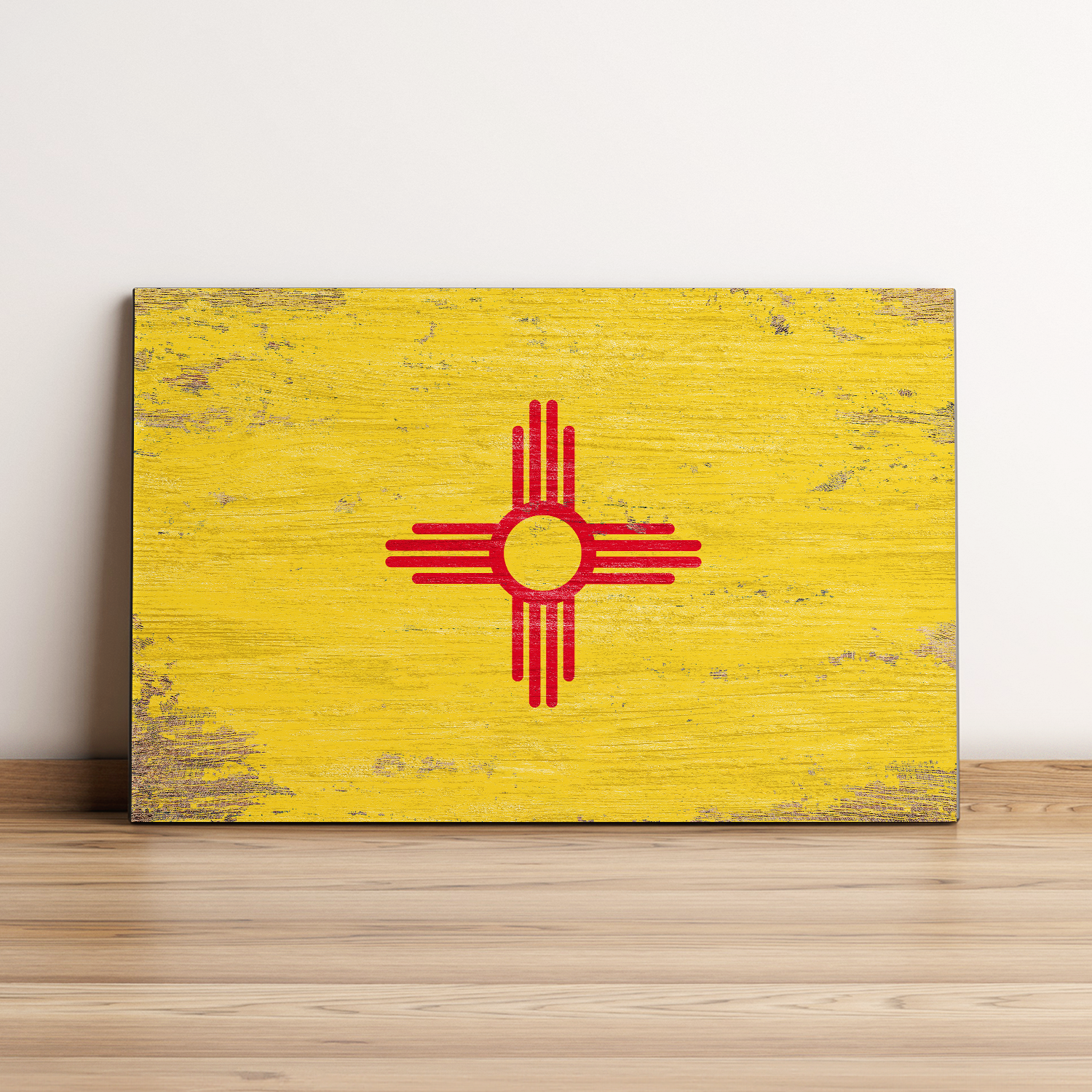 New Mexico State Flag Wall Art