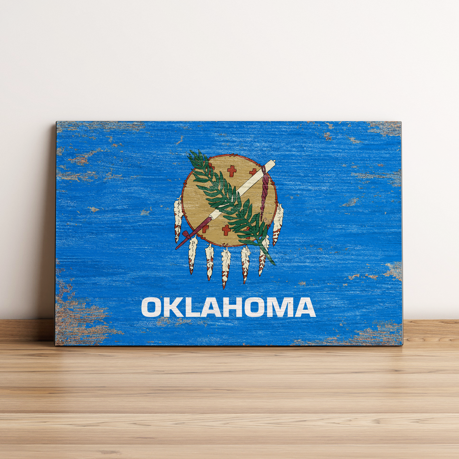 Oklahoma State Flag Wall Art