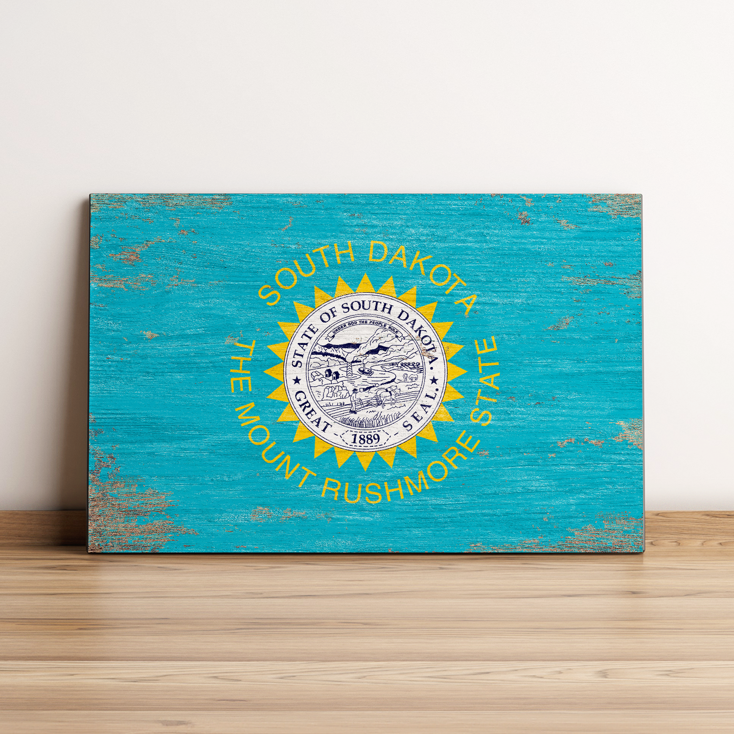 South Dakota State Flag Wall Art