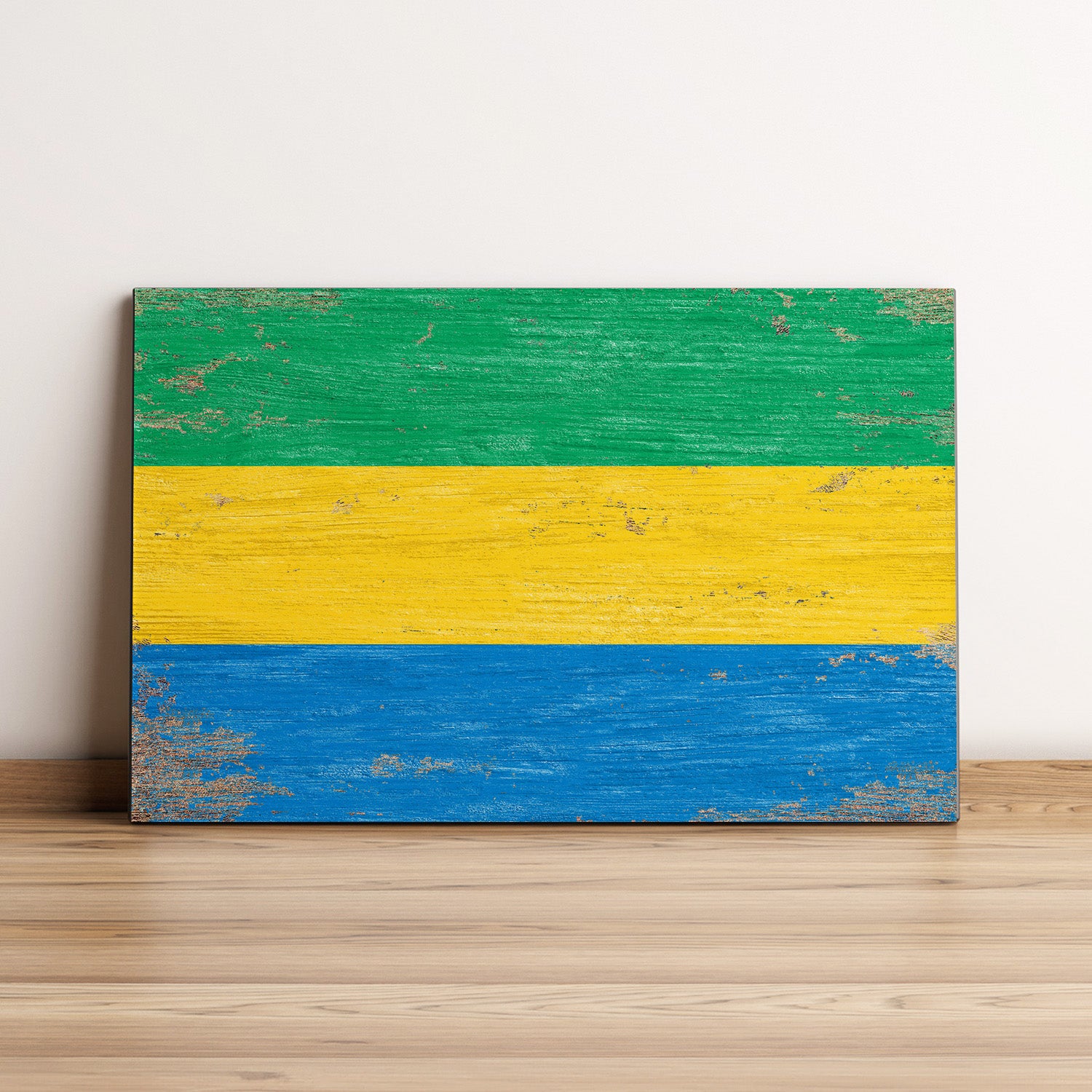 Gabon Flag Wall Art