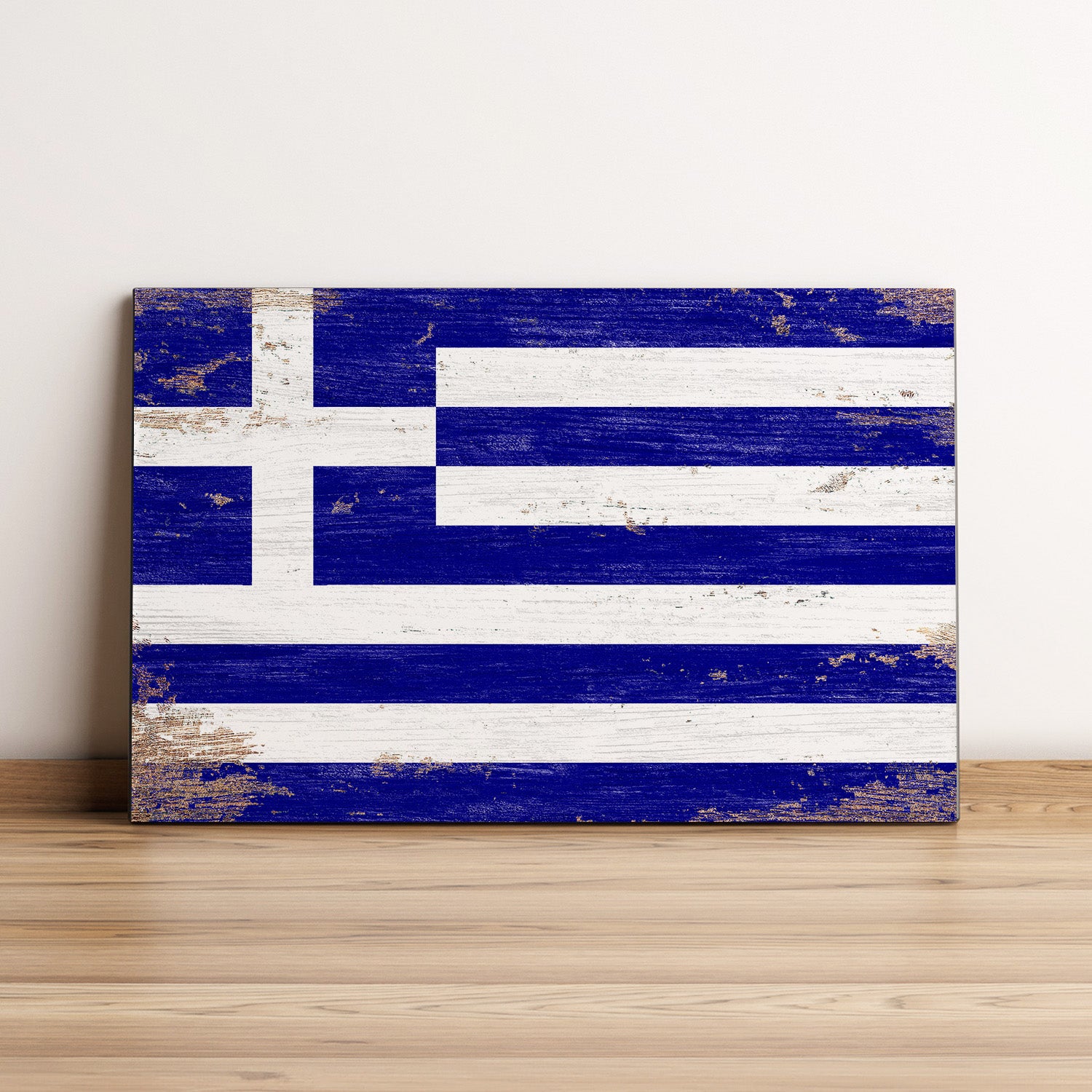 Greece Flag Wall Art