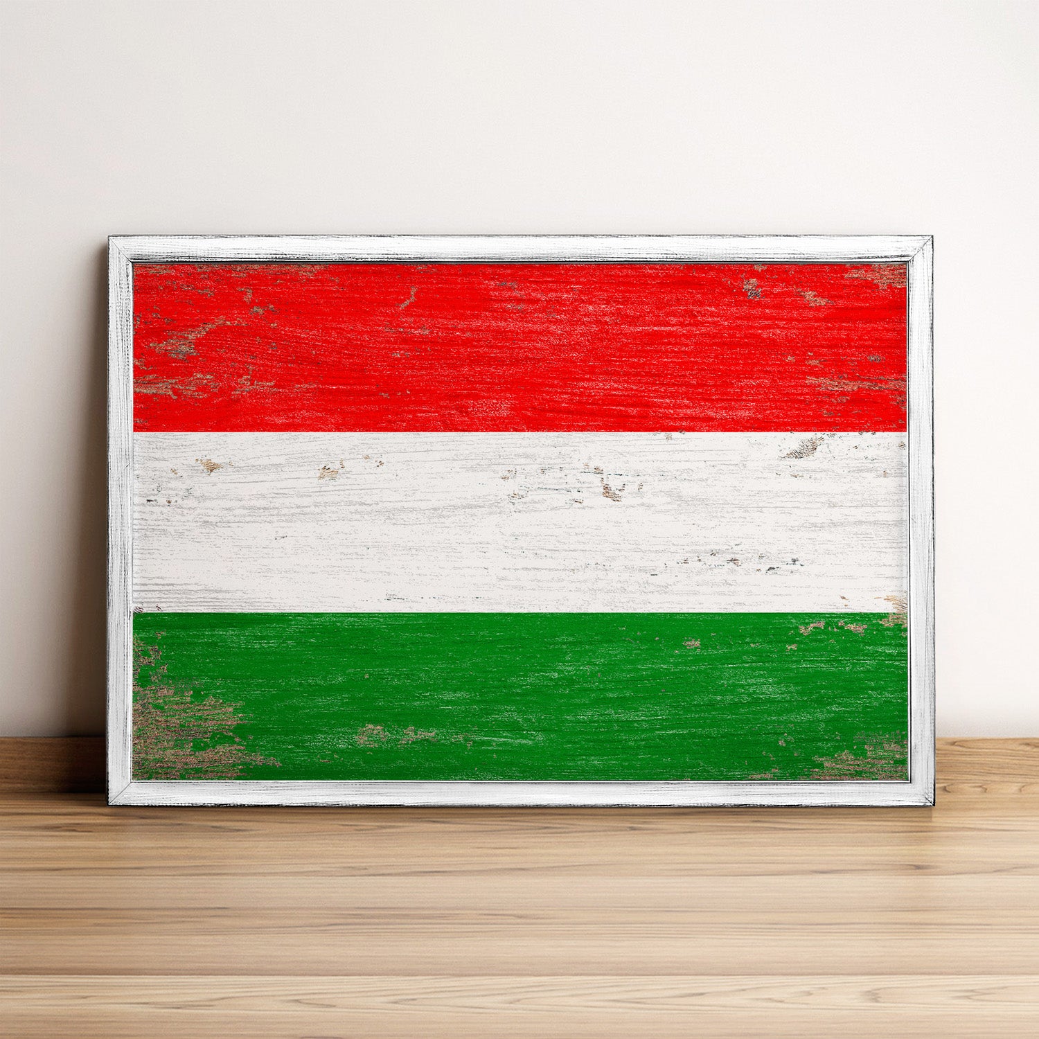 Hungary Flag Framed Wall Art