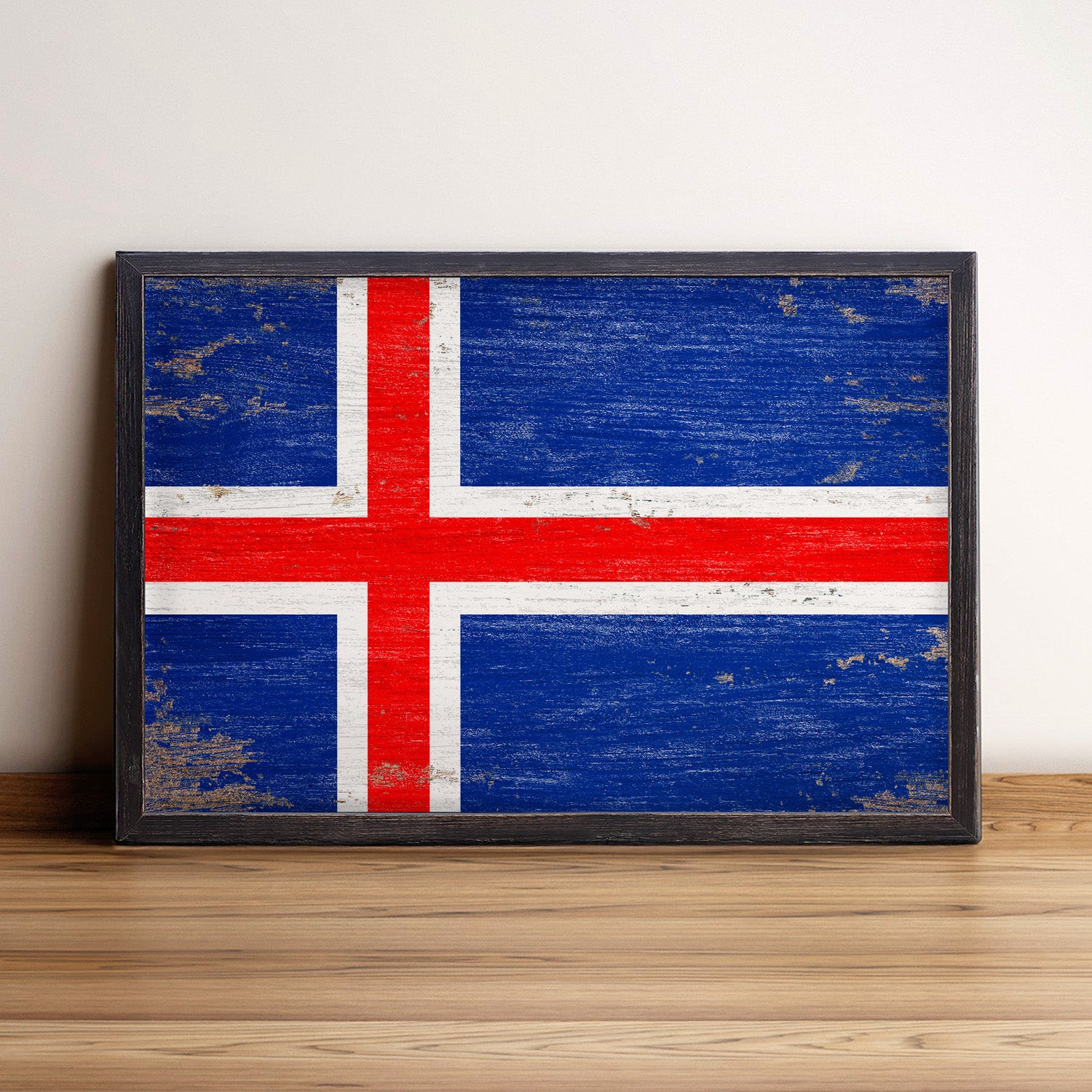 Iceland Flag Framed Wall Art