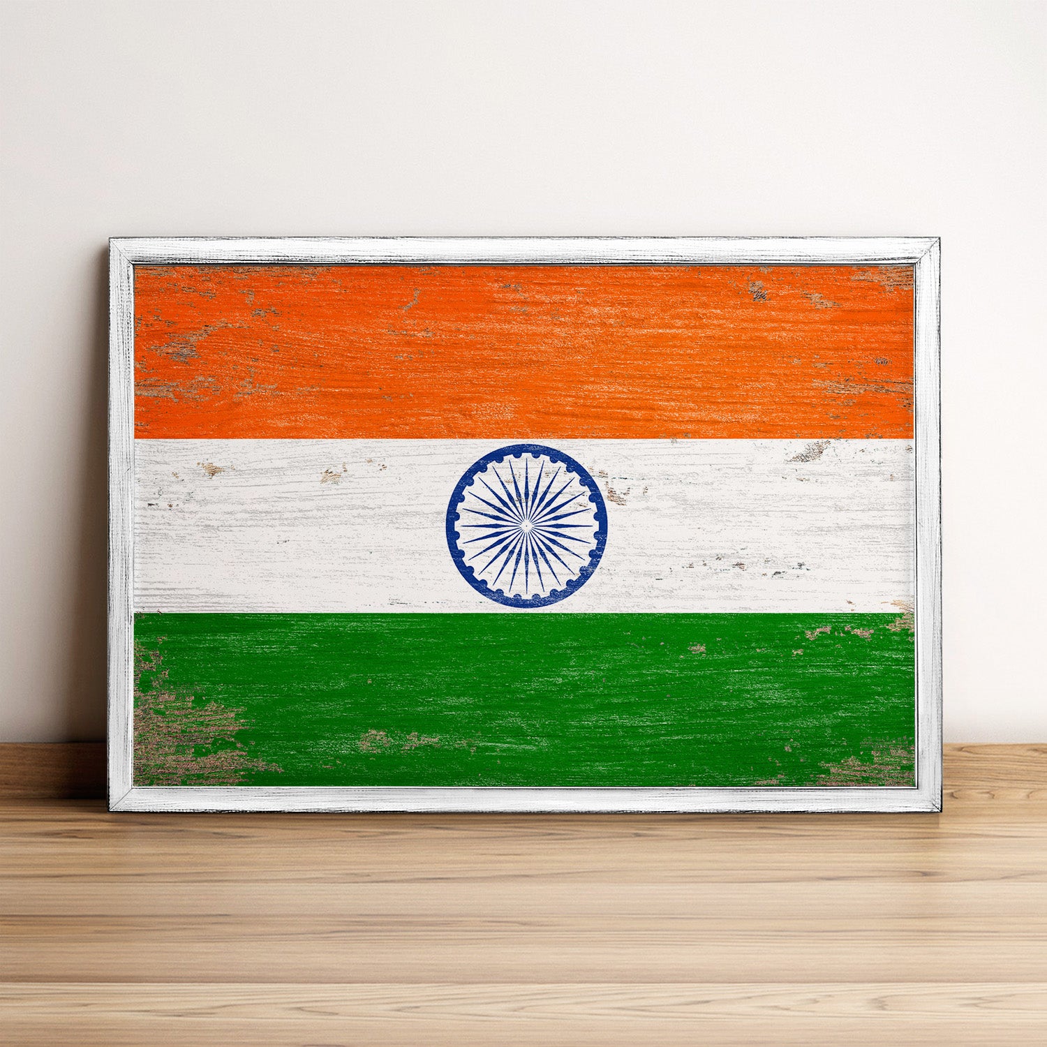 India Flag Framed Wall Art