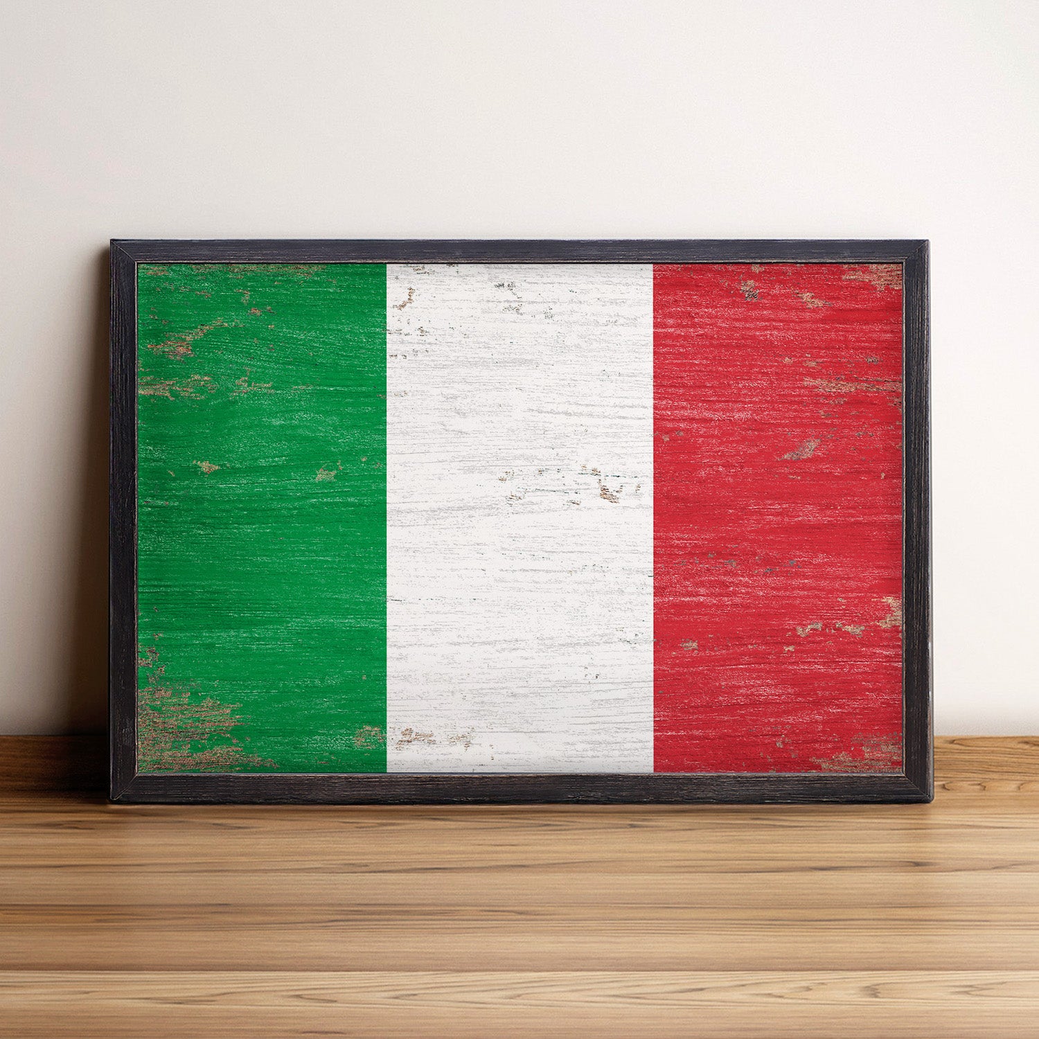 Italy Flag Framed Wall Art