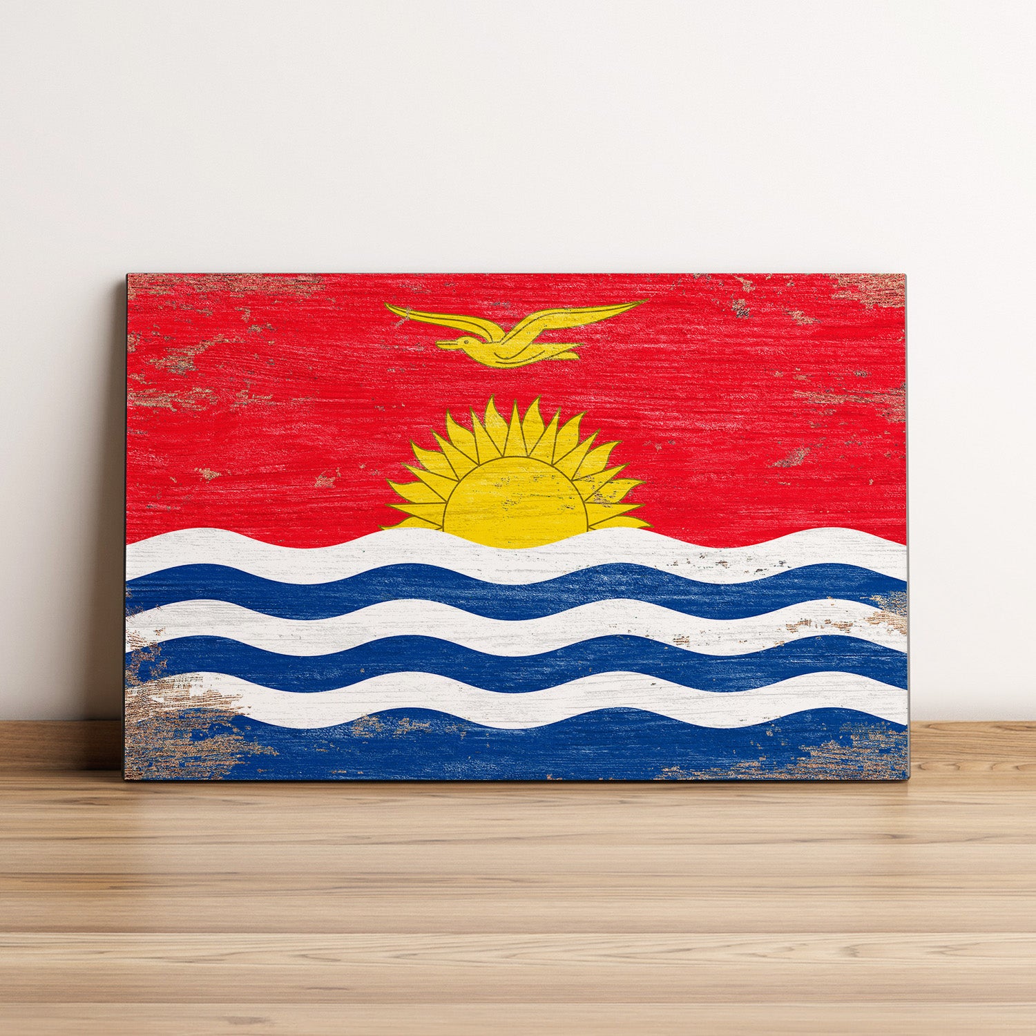 Kiribati Flag Wall Art