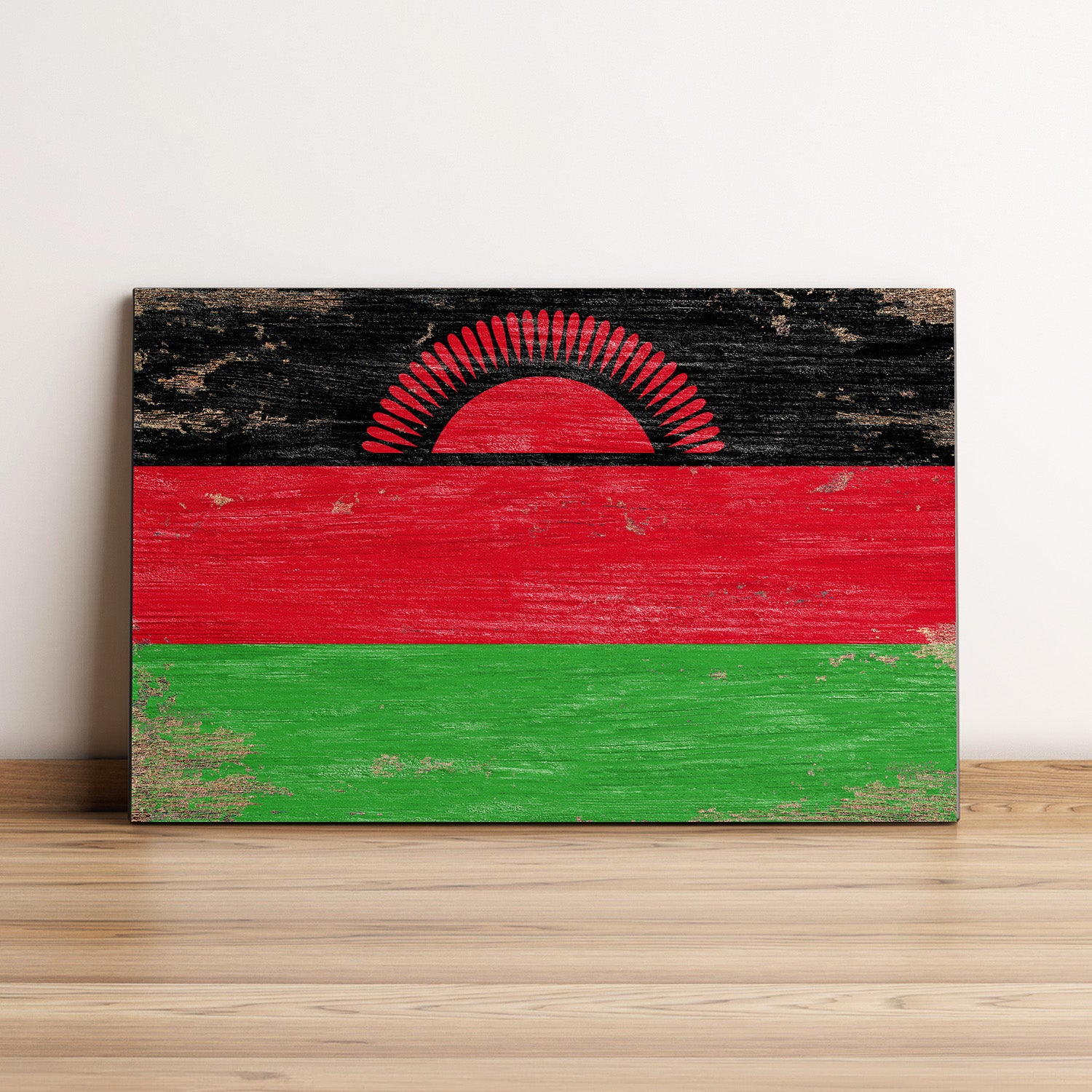 Malawi Flag Wall Art