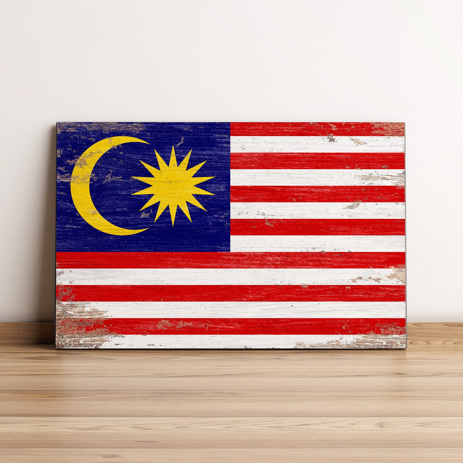 Malaysia Flag Wall Art