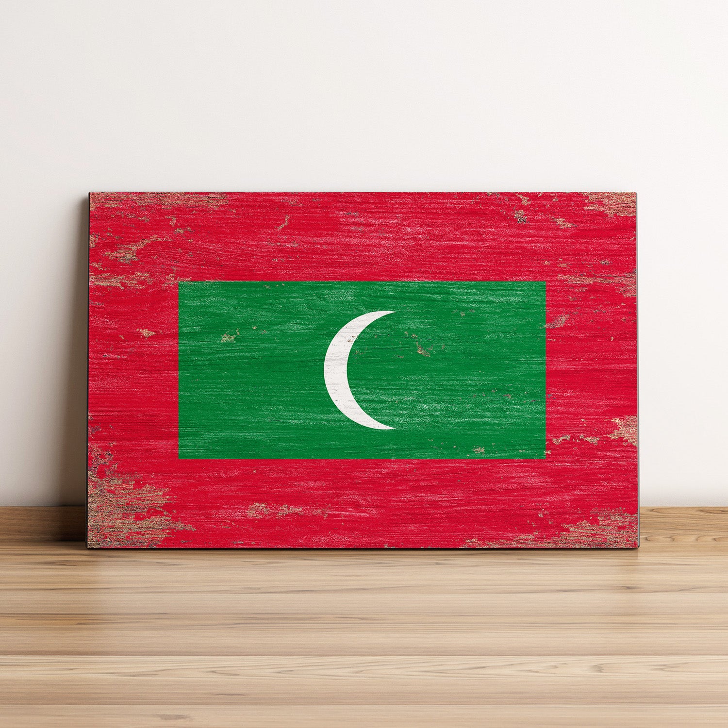 Maldives Flag Wall Art