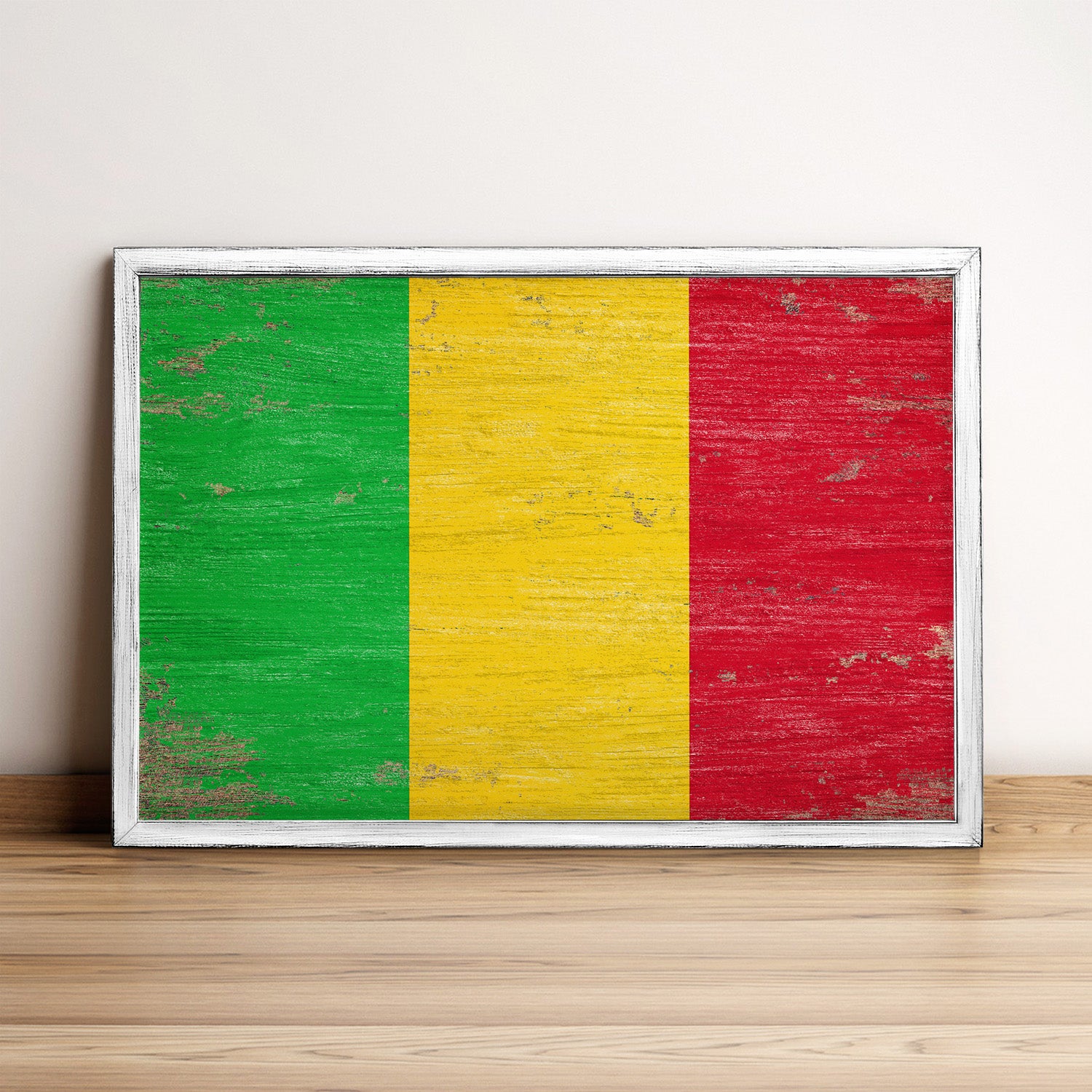 Mali Flag Framed Wall Art