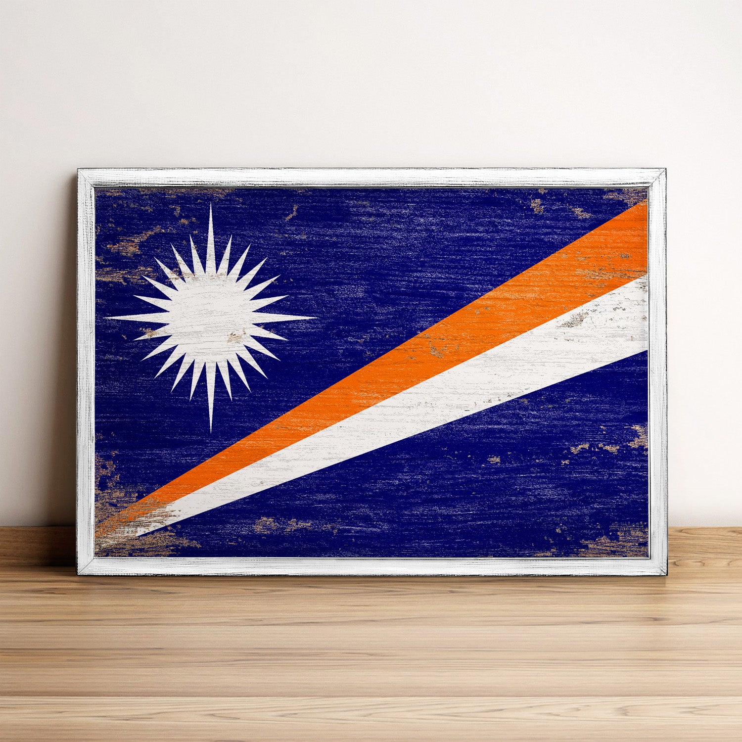 Marshall Flag Framed Wall Art