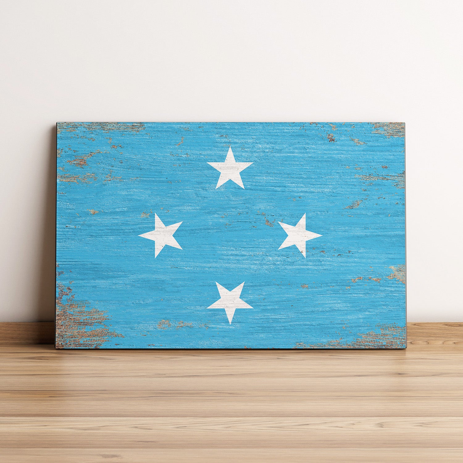 Micronesia Flag Wall Art