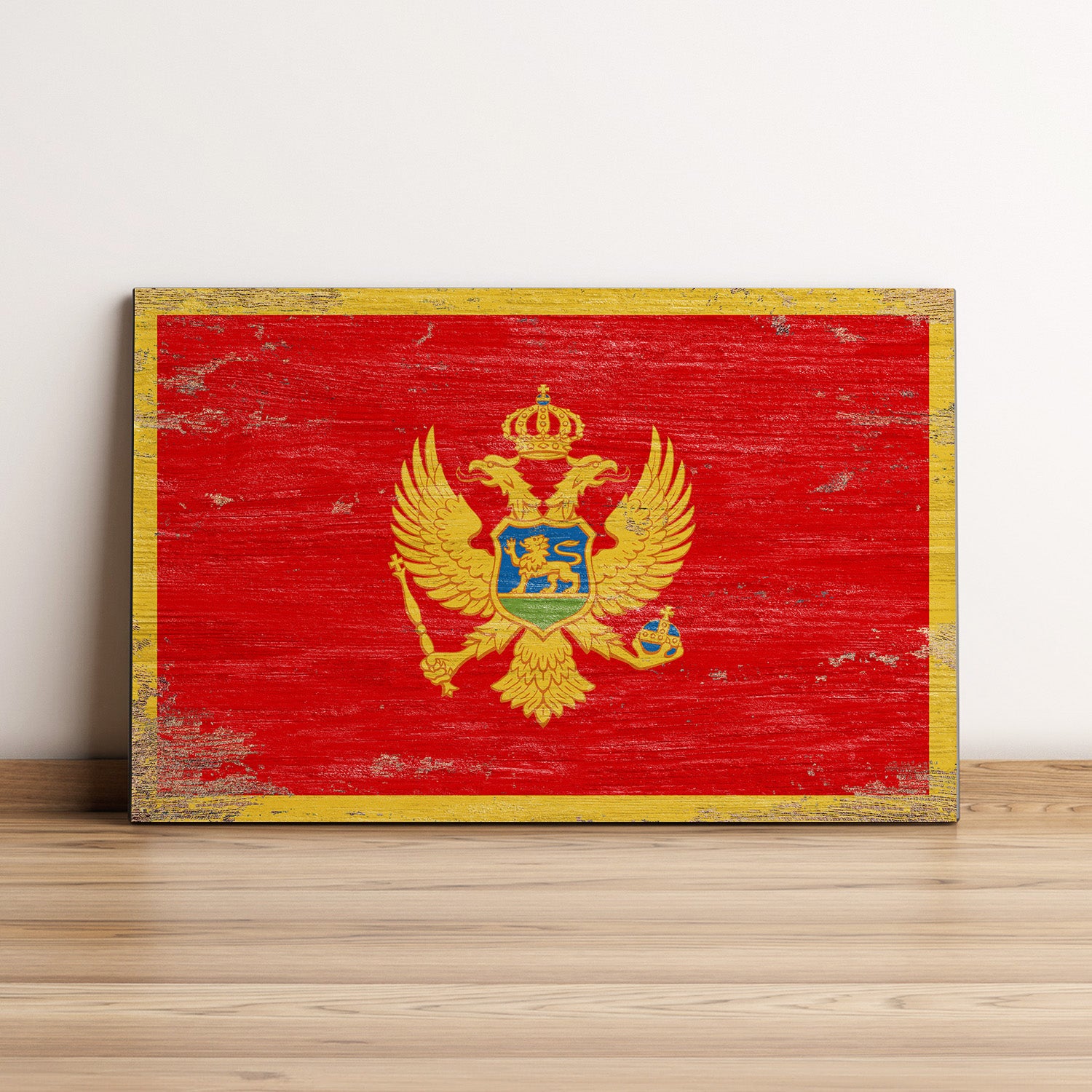 Montenegro Flag Wall Art