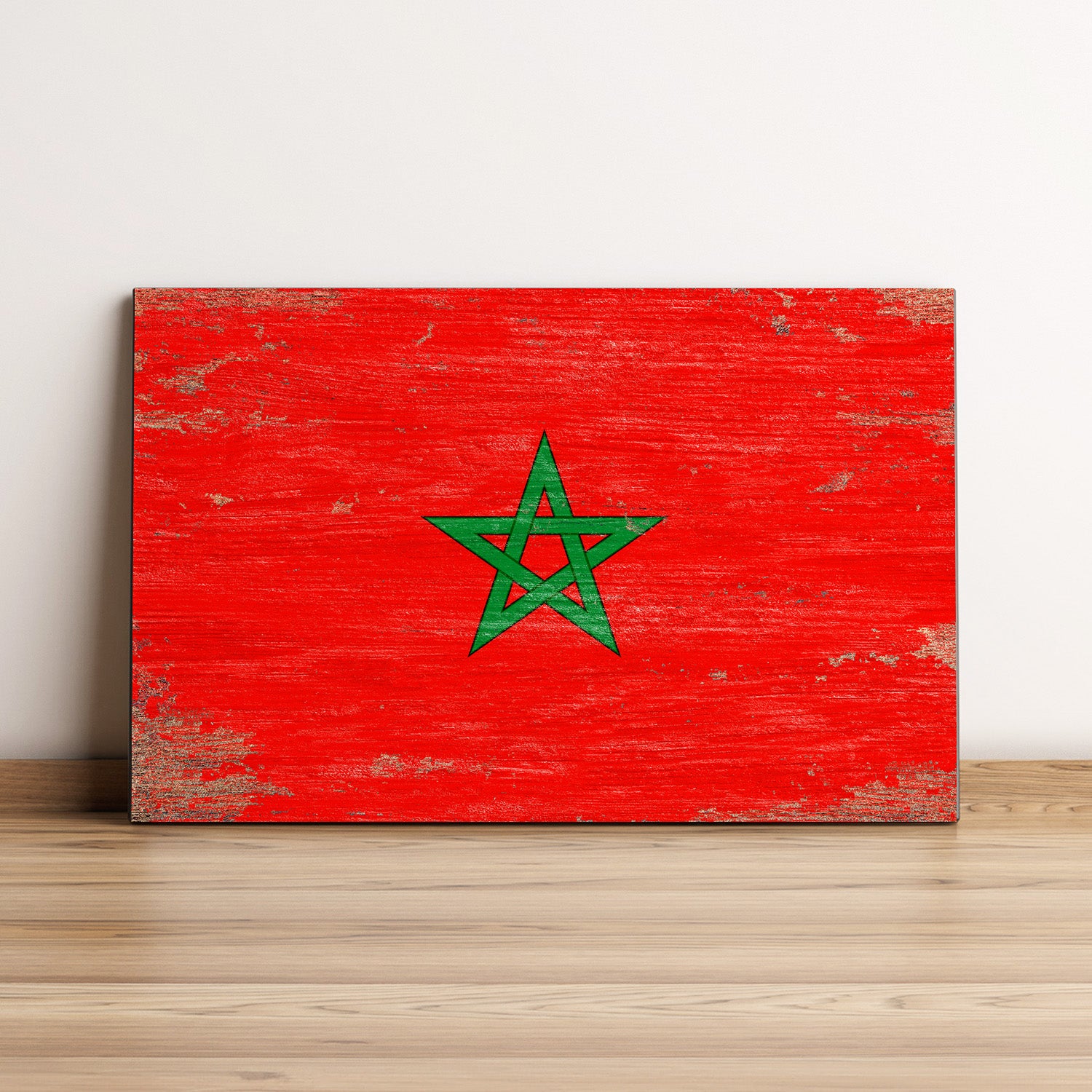 Morocco Flag Wall Art