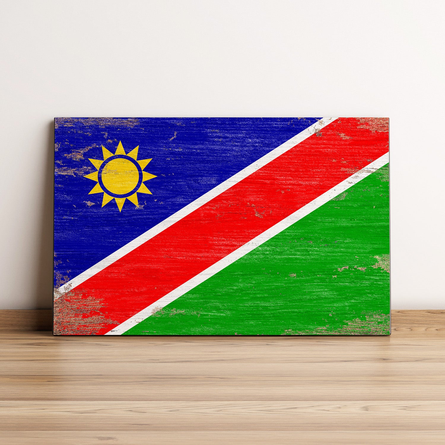 Namibia Flag Wall Art