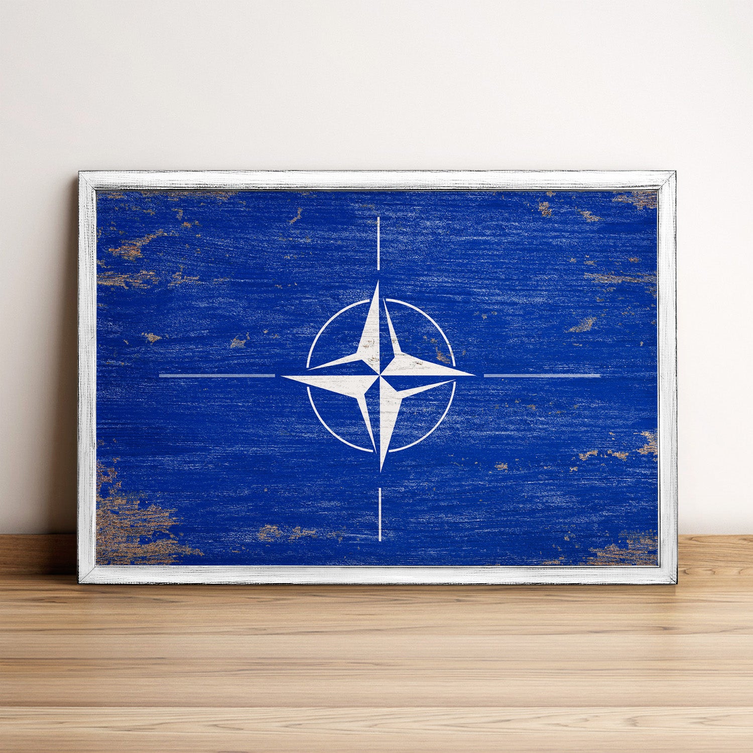 Nato Flag Framed Wall Art