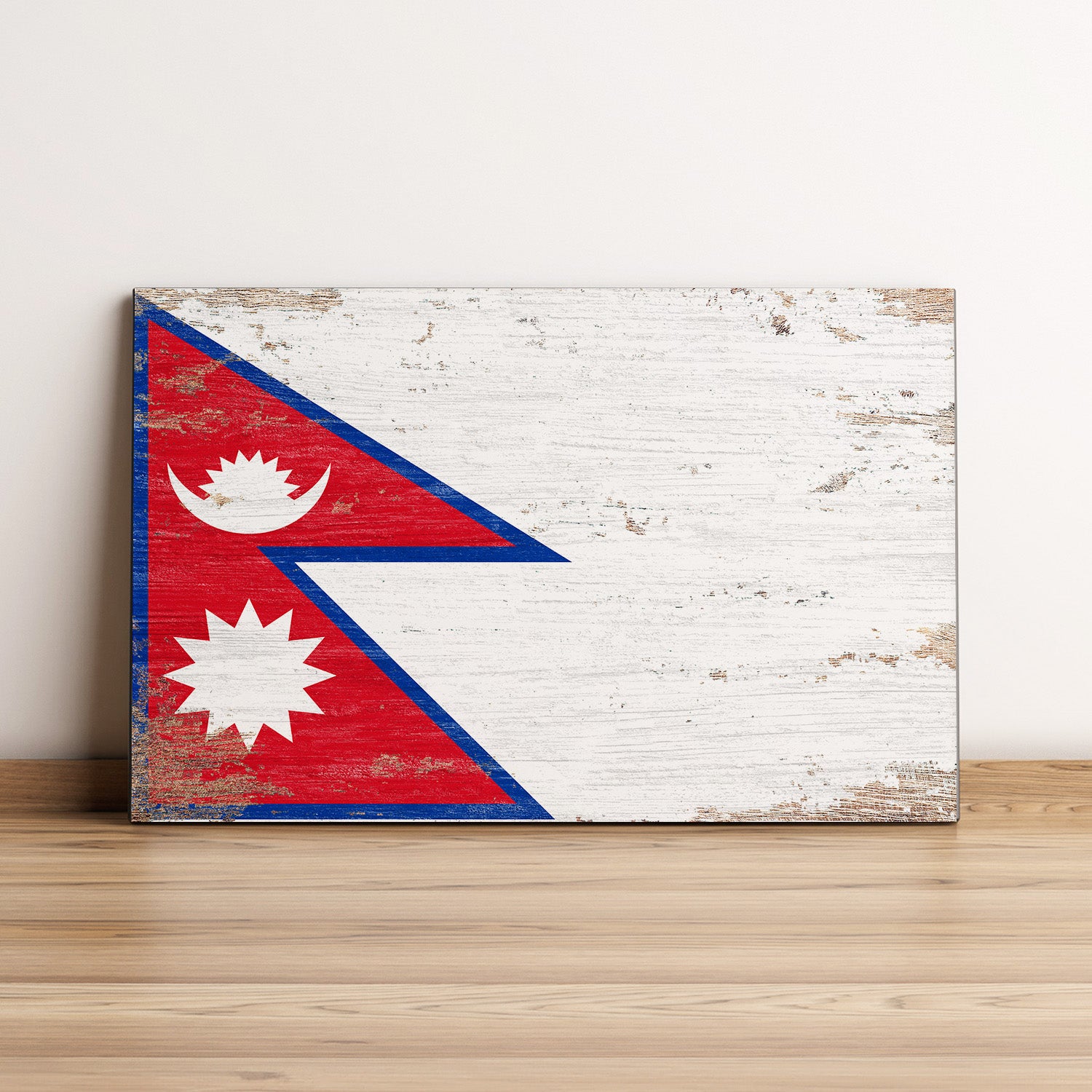 Nepal Flag Wall Art