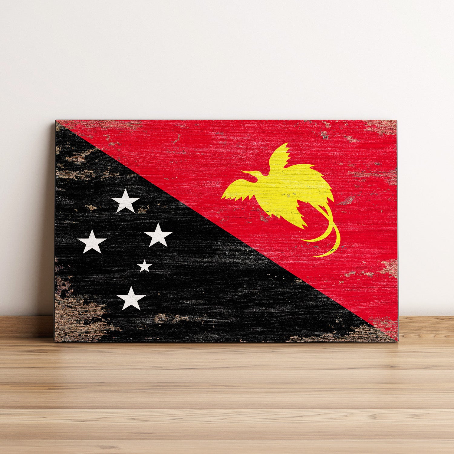 Papua New Guinea Flag Wall Art