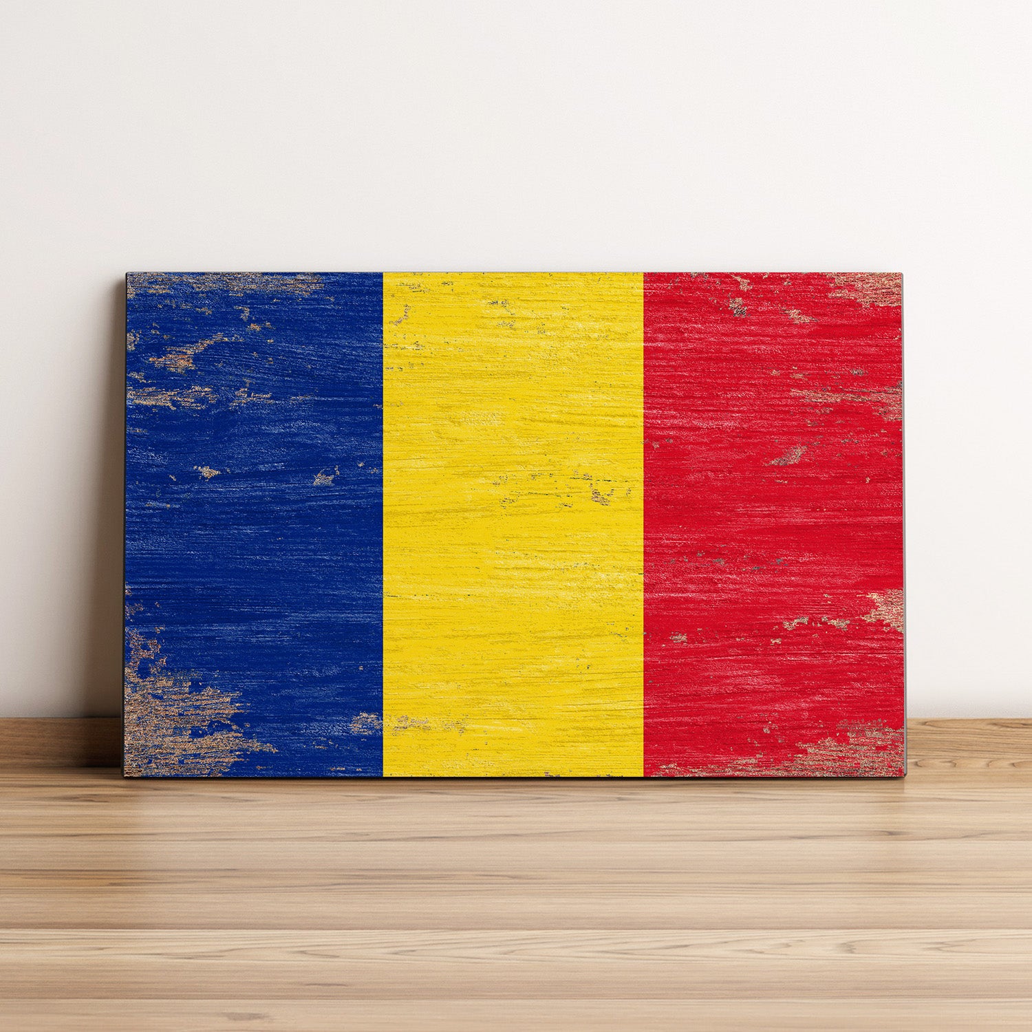 Romania Flag Wall Art