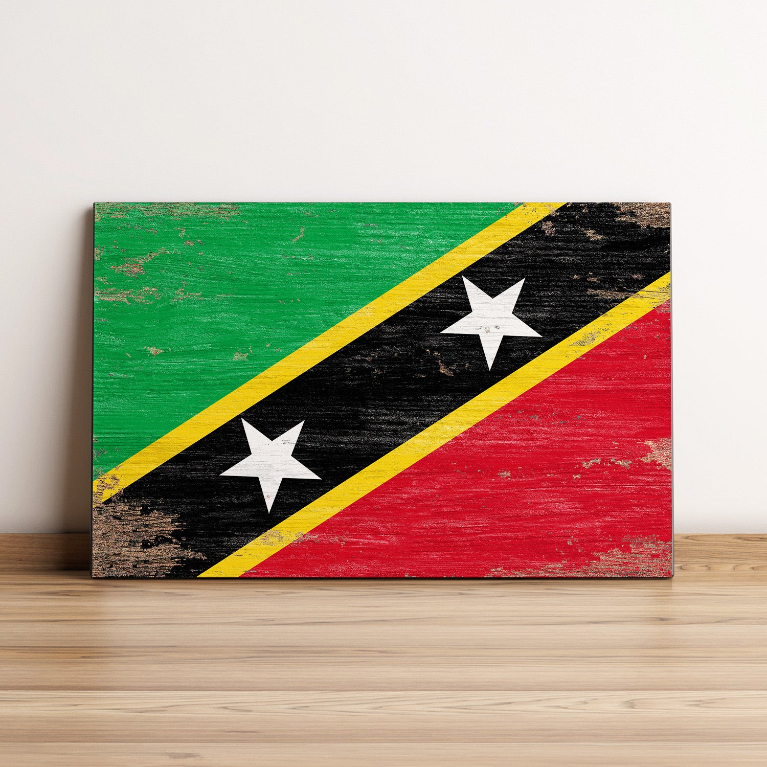 Saint Kitts and Nevis Flag Wall Art