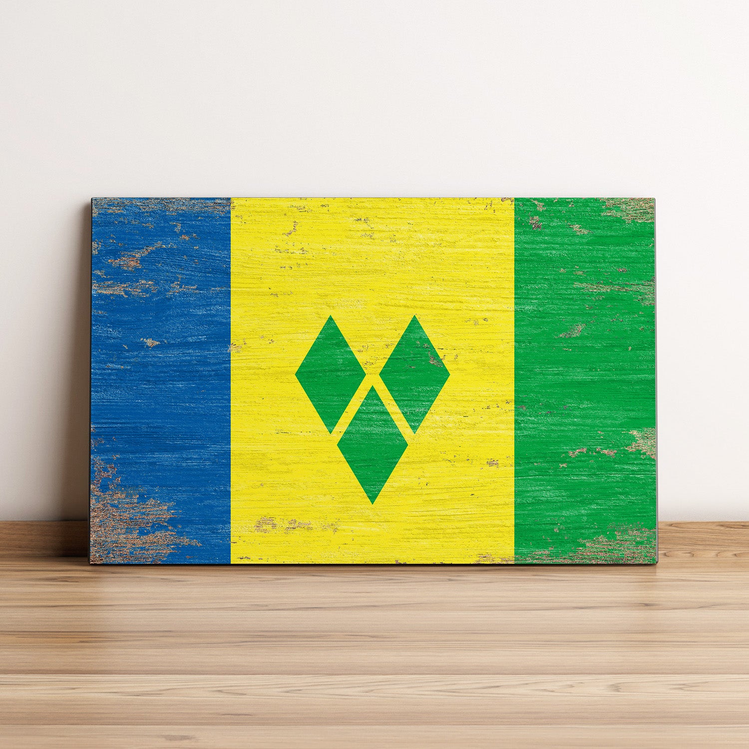 Saint Vincent and the Grenadines Flag Wall Art