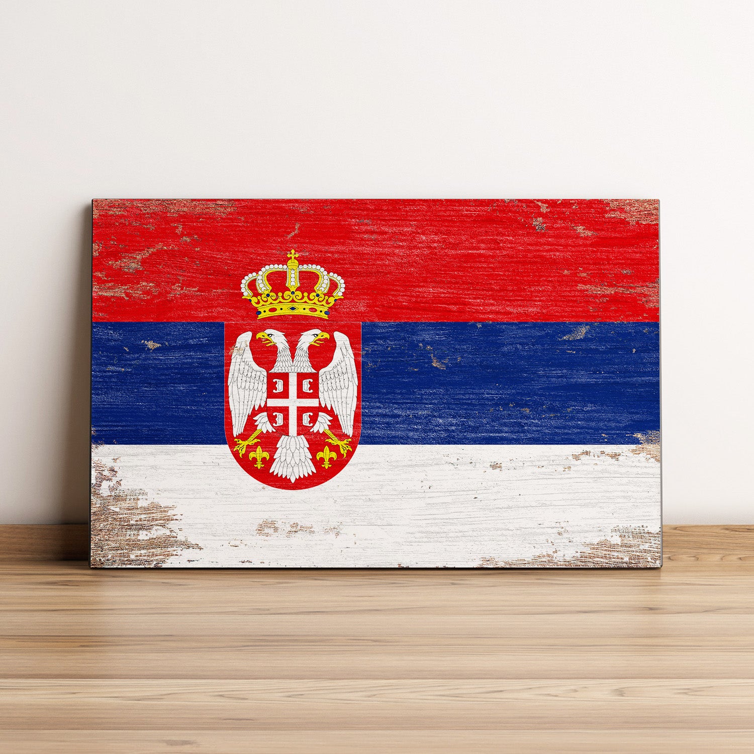 Serbia Flag Wall Art